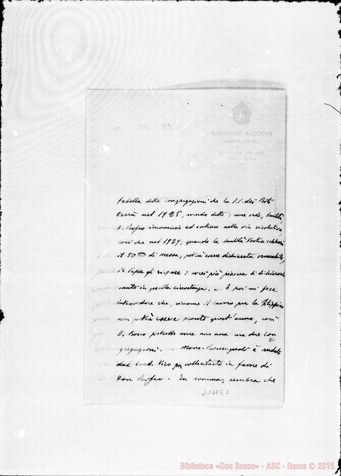 Fotogramma E 2 — D. Tomasetti-D. Rinaldi