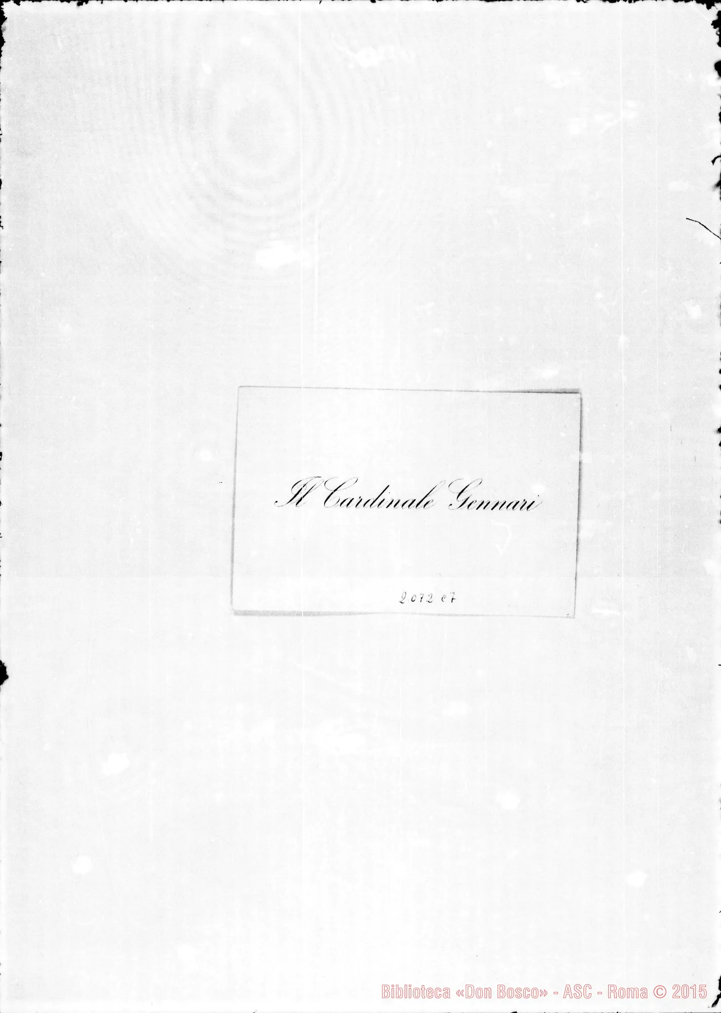 Fotogramma C 7 — Cardinale Gennari