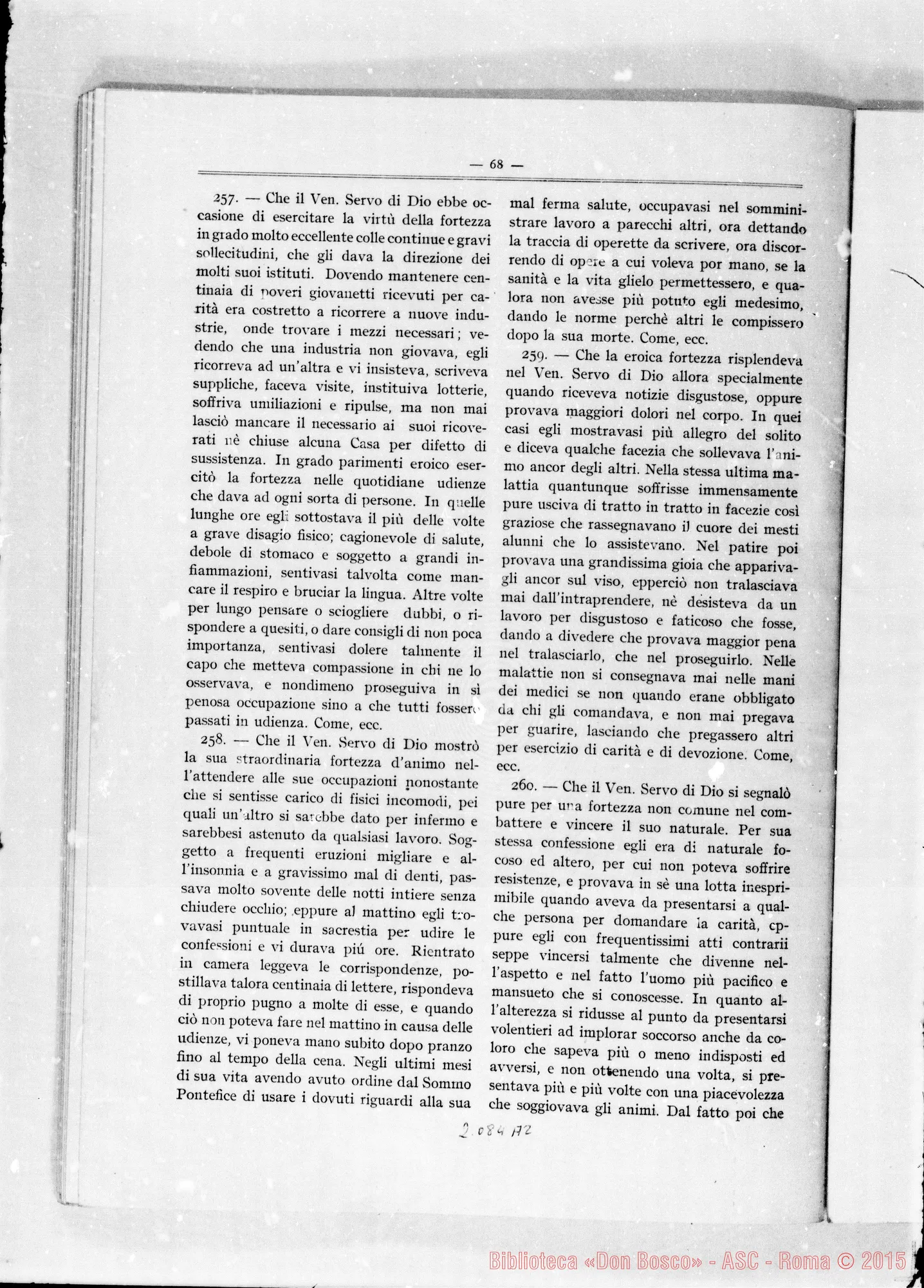 Fotogramma A 2 — Fascicolo stampato: Proposizioni E articoli su D. Bosco (365 art.)