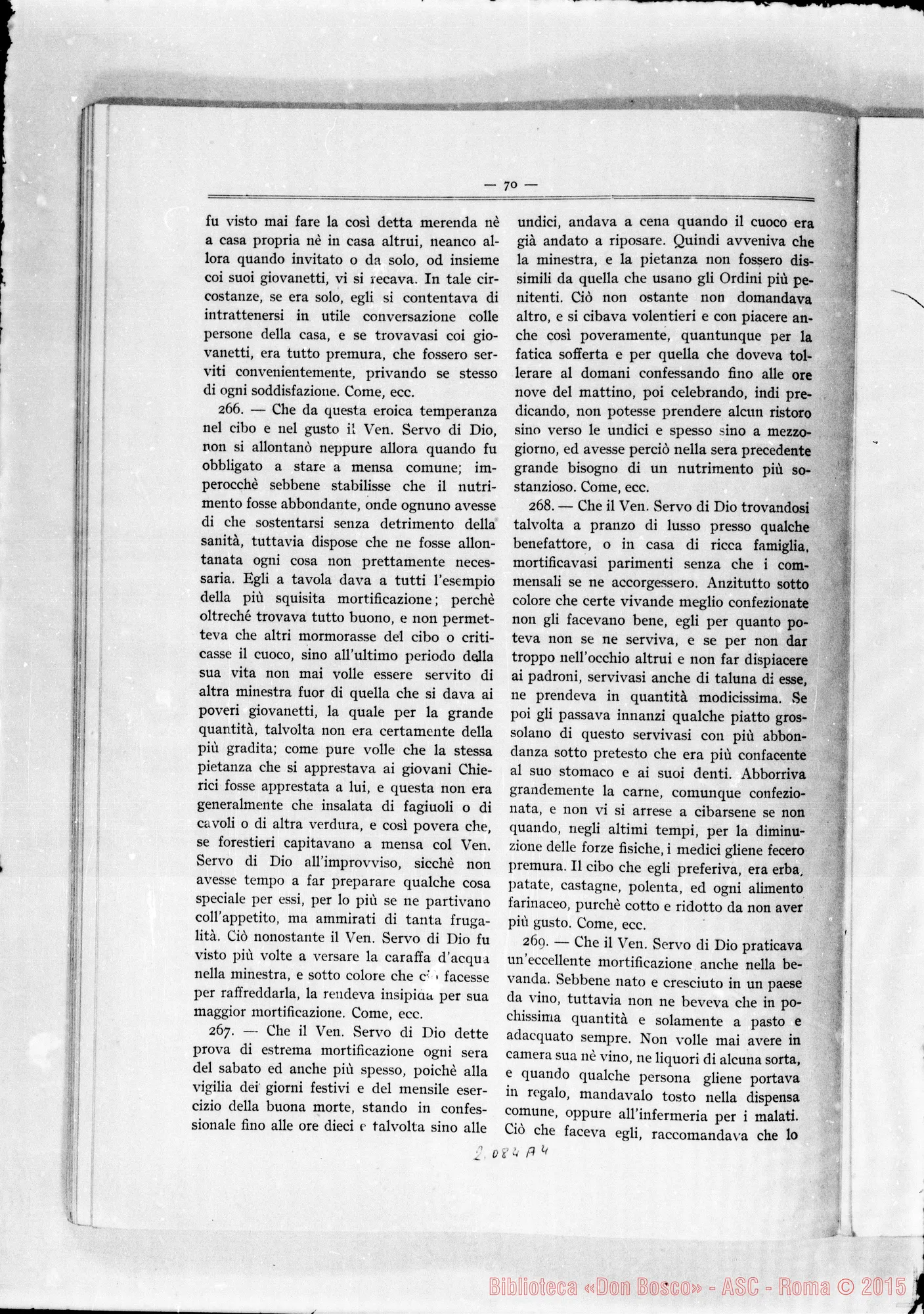 Fotogramma A 4 — Fascicolo stampato: Proposizioni E articoli su D. Bosco (365 art.)