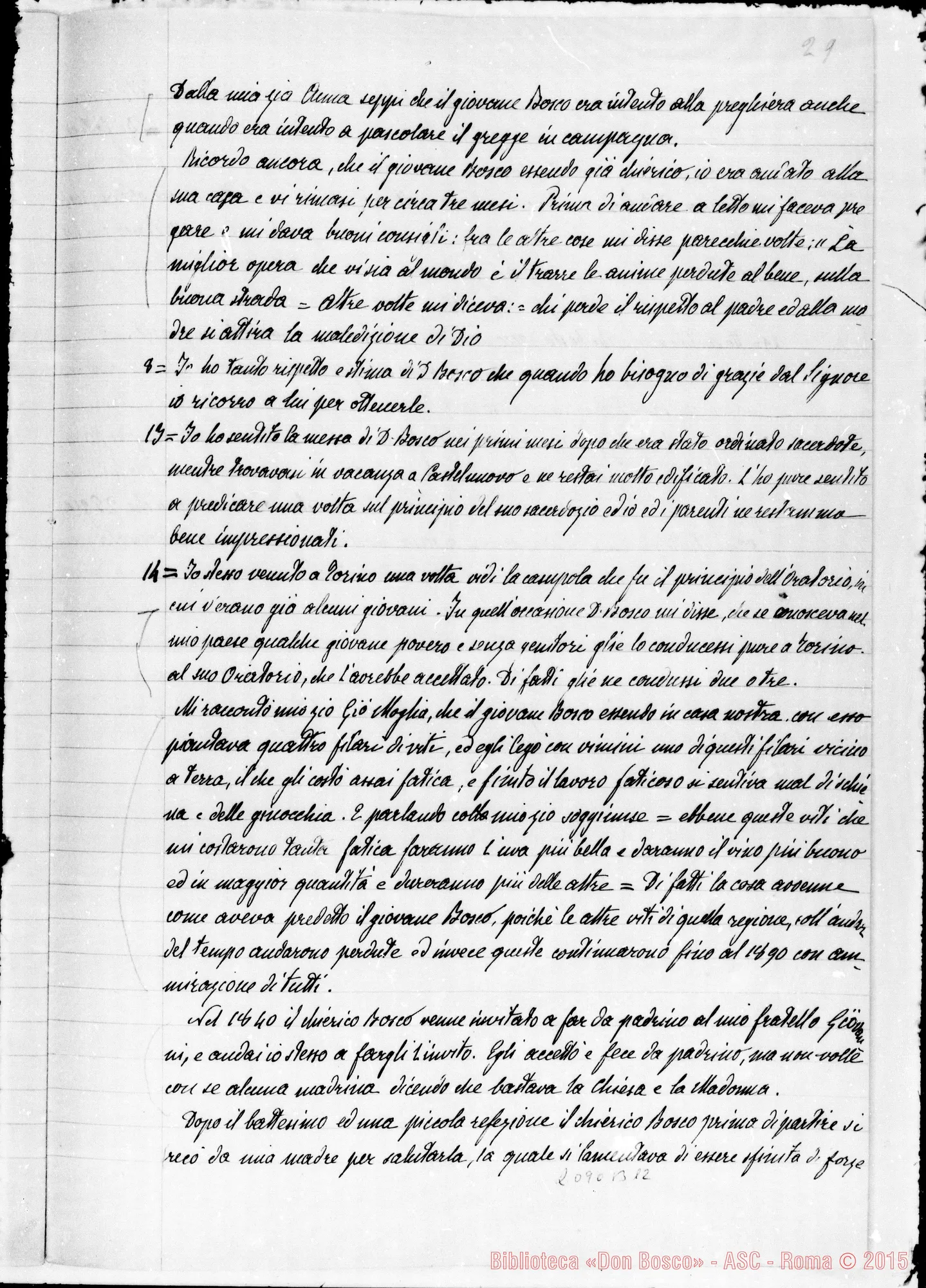 Fotogramma B 12 — Appunti sul Processo Ordinario