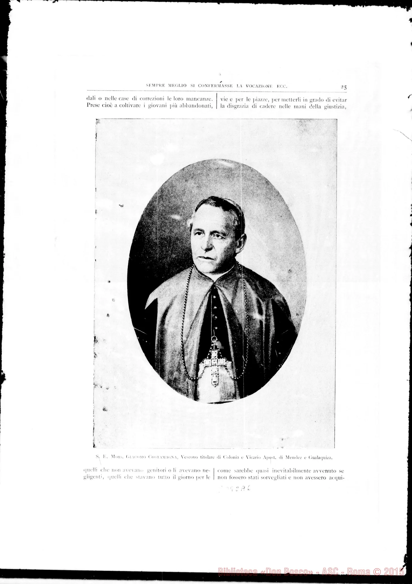 Fotogramma A 6 — Appunti ms.: Principali date della vita di D. Bosco