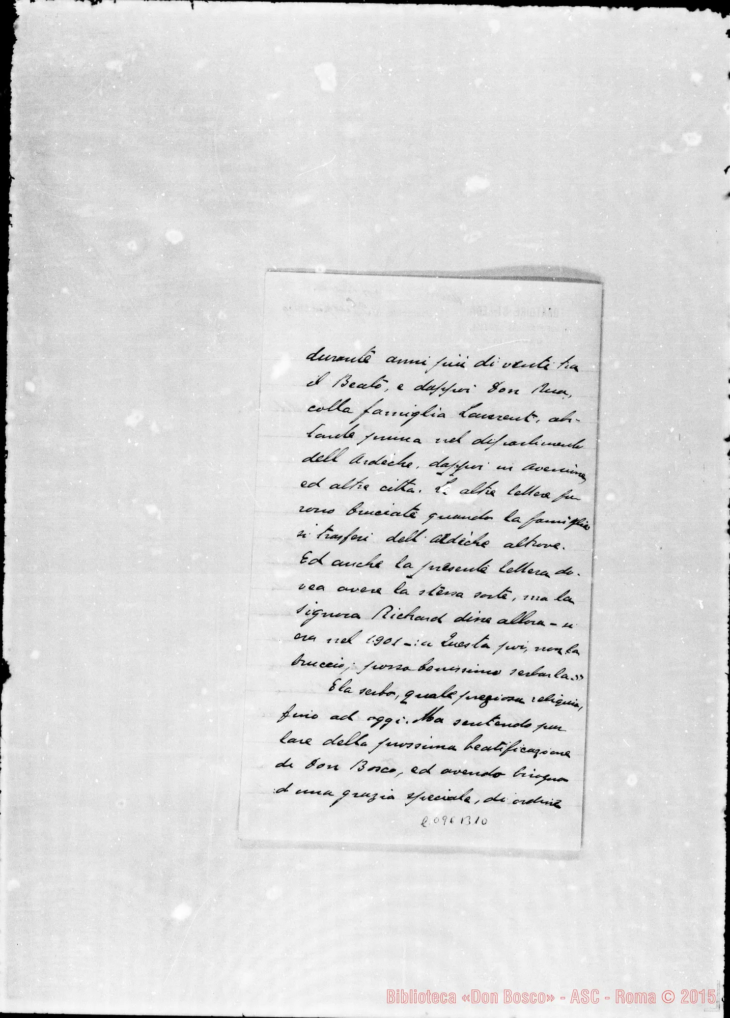 Fotogramma B 10 — Sac. Federico Rivière-D. Rinaldi
