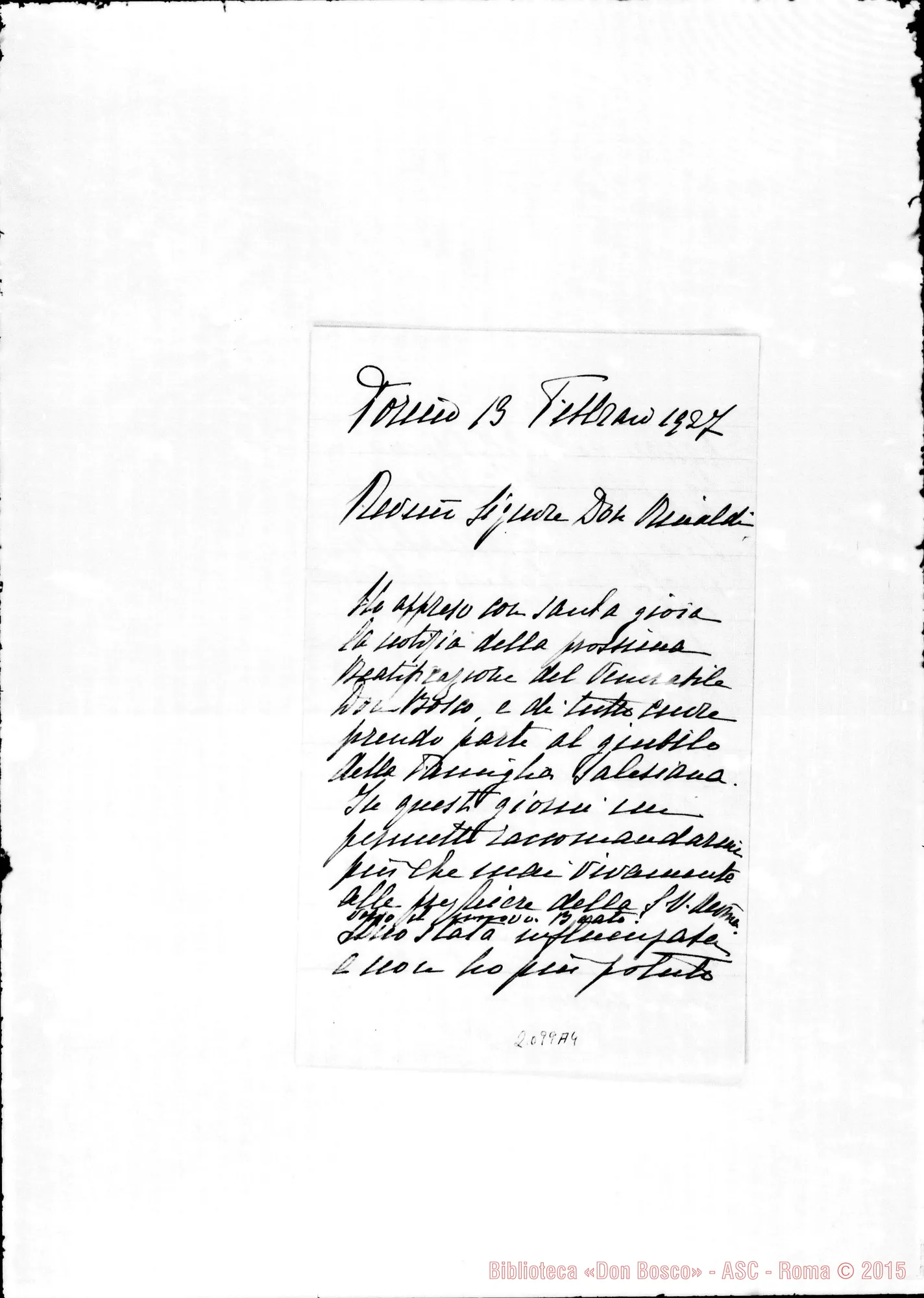 Fotogramma A 4 — N.N.-D. Rinaldi (Da Torino)