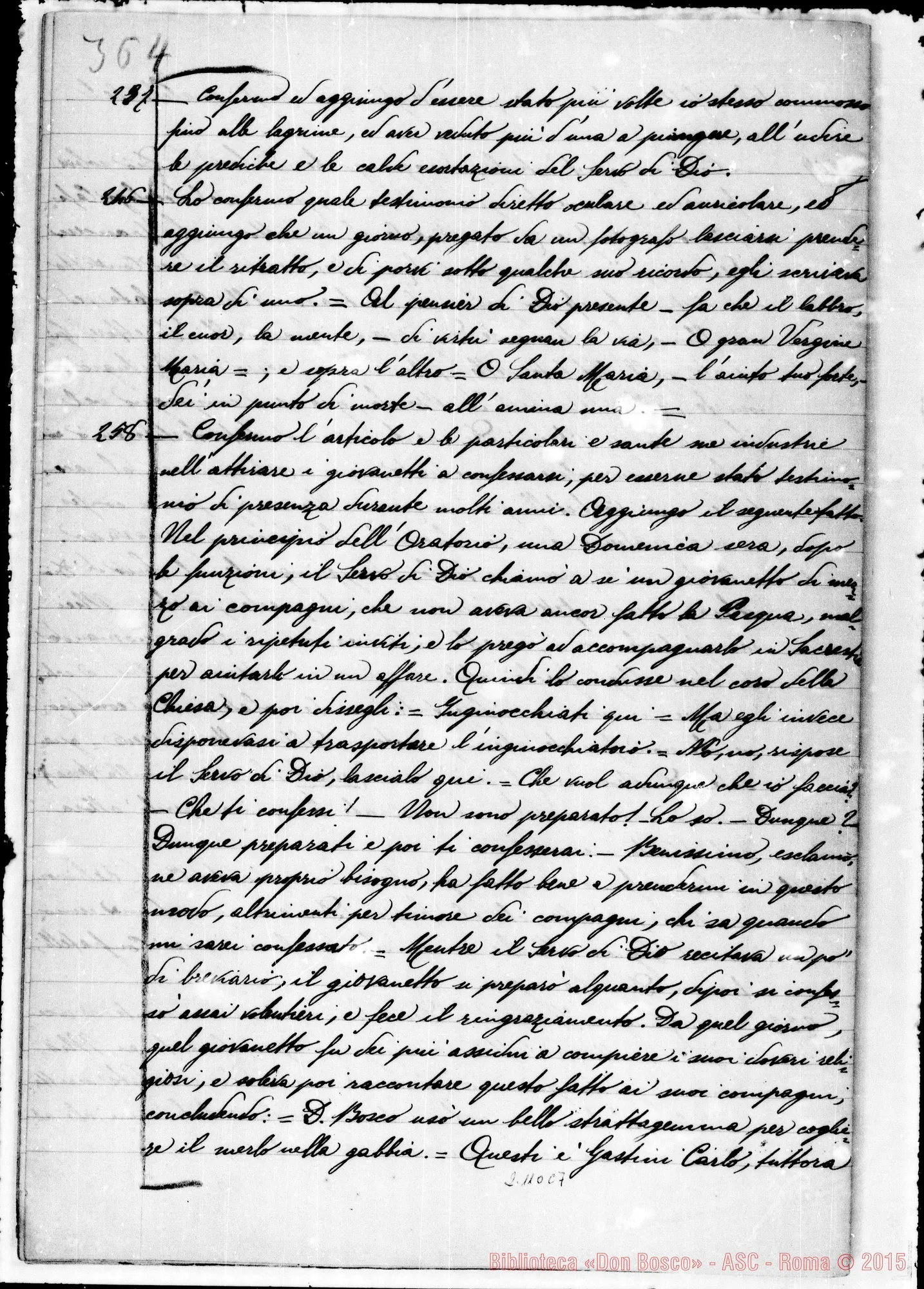 Fotogramma C 7 — D. Berto Gioachino: Ms. Copia A
