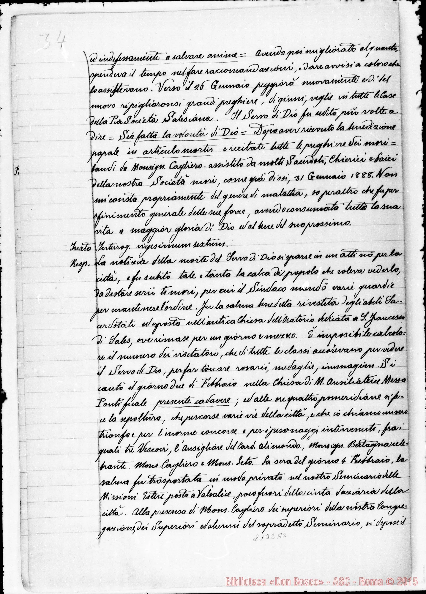 Fotogramma A 2 — D. Marchisio Secondo: Ms. copia A