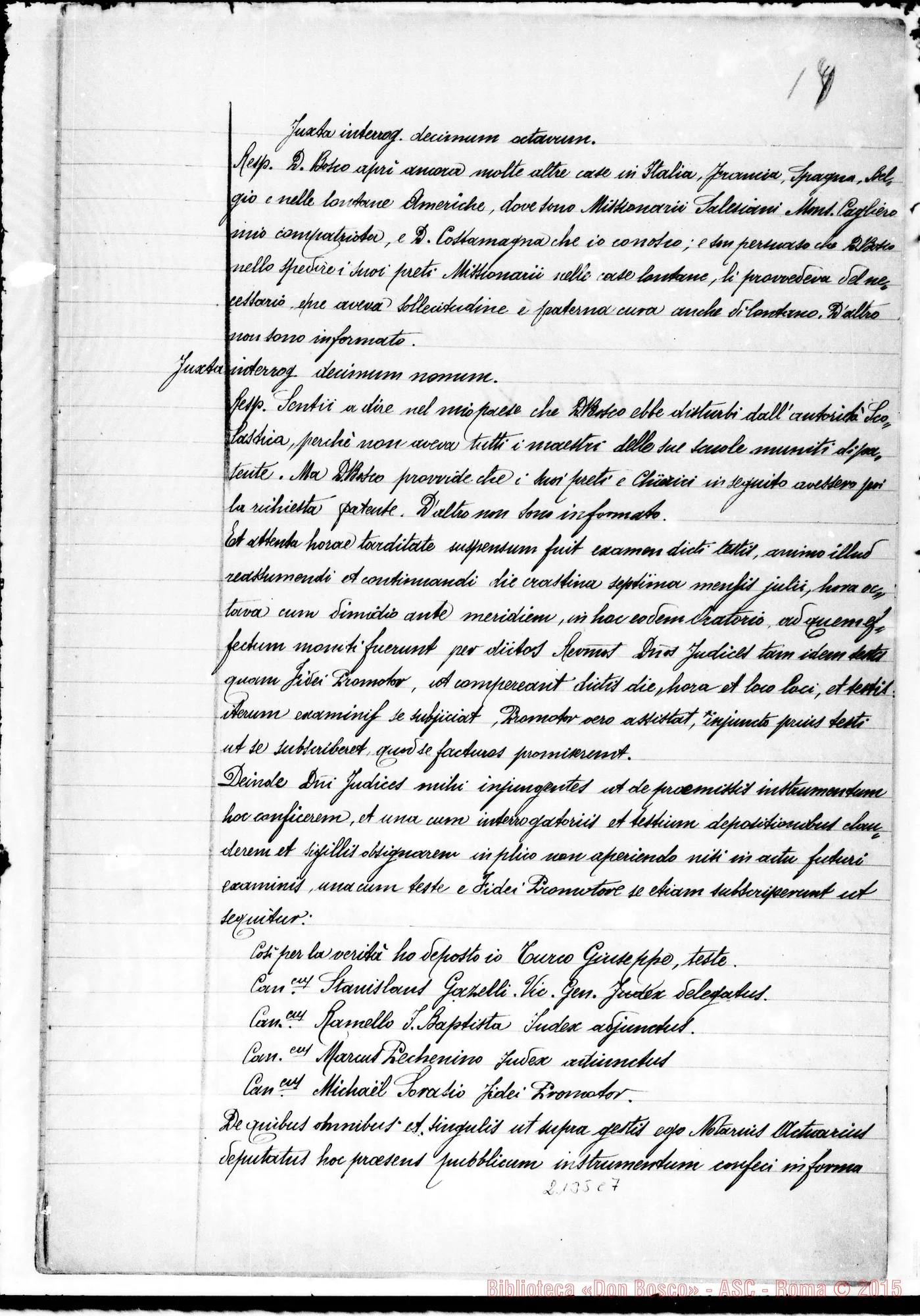 Fotogramma C 7 — D. Manolino Giacomo, Turco Giuseppe, Filipello Giov., Moglia Giorgio