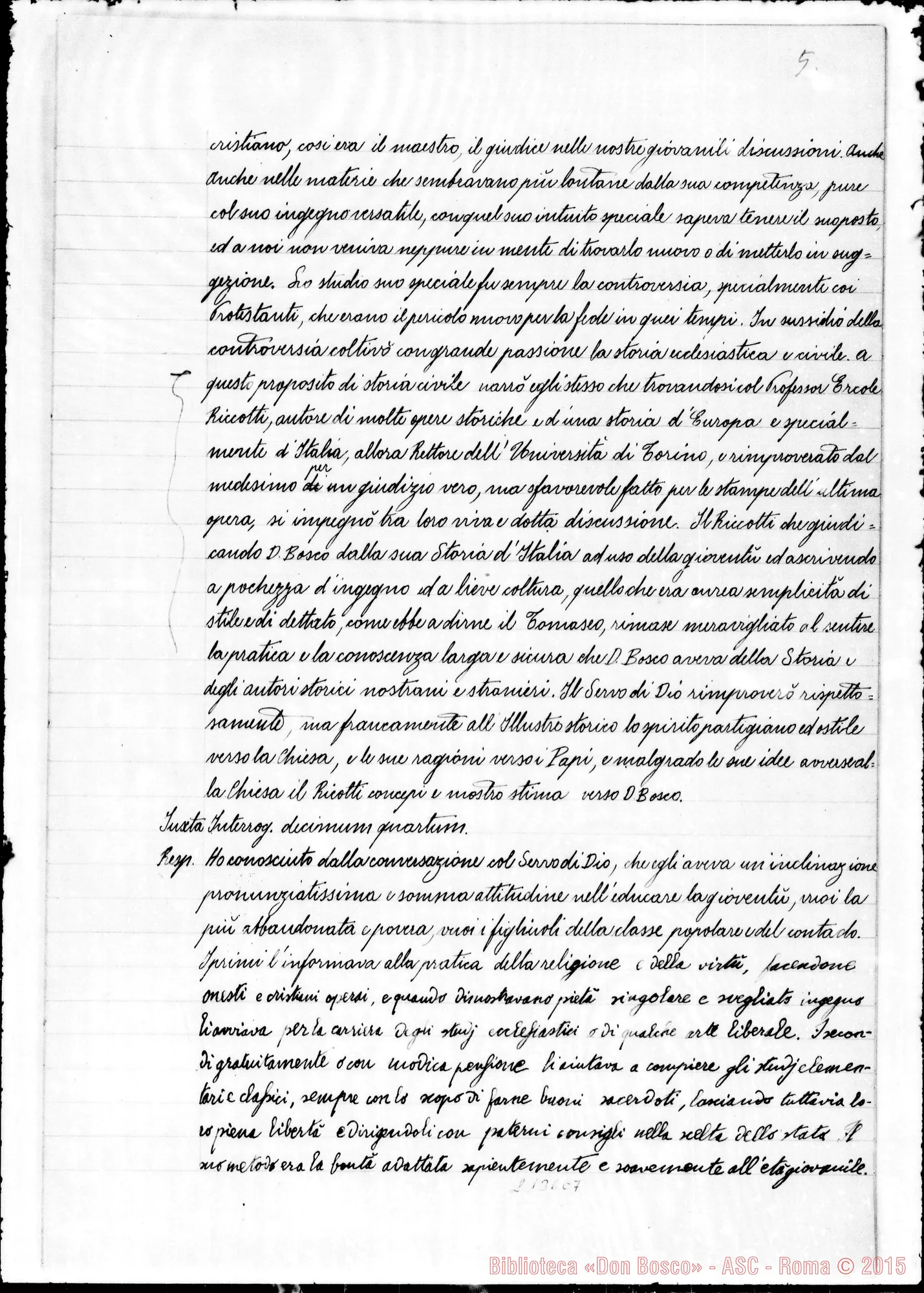 Fotogramma E 7 — Ms. Copia B