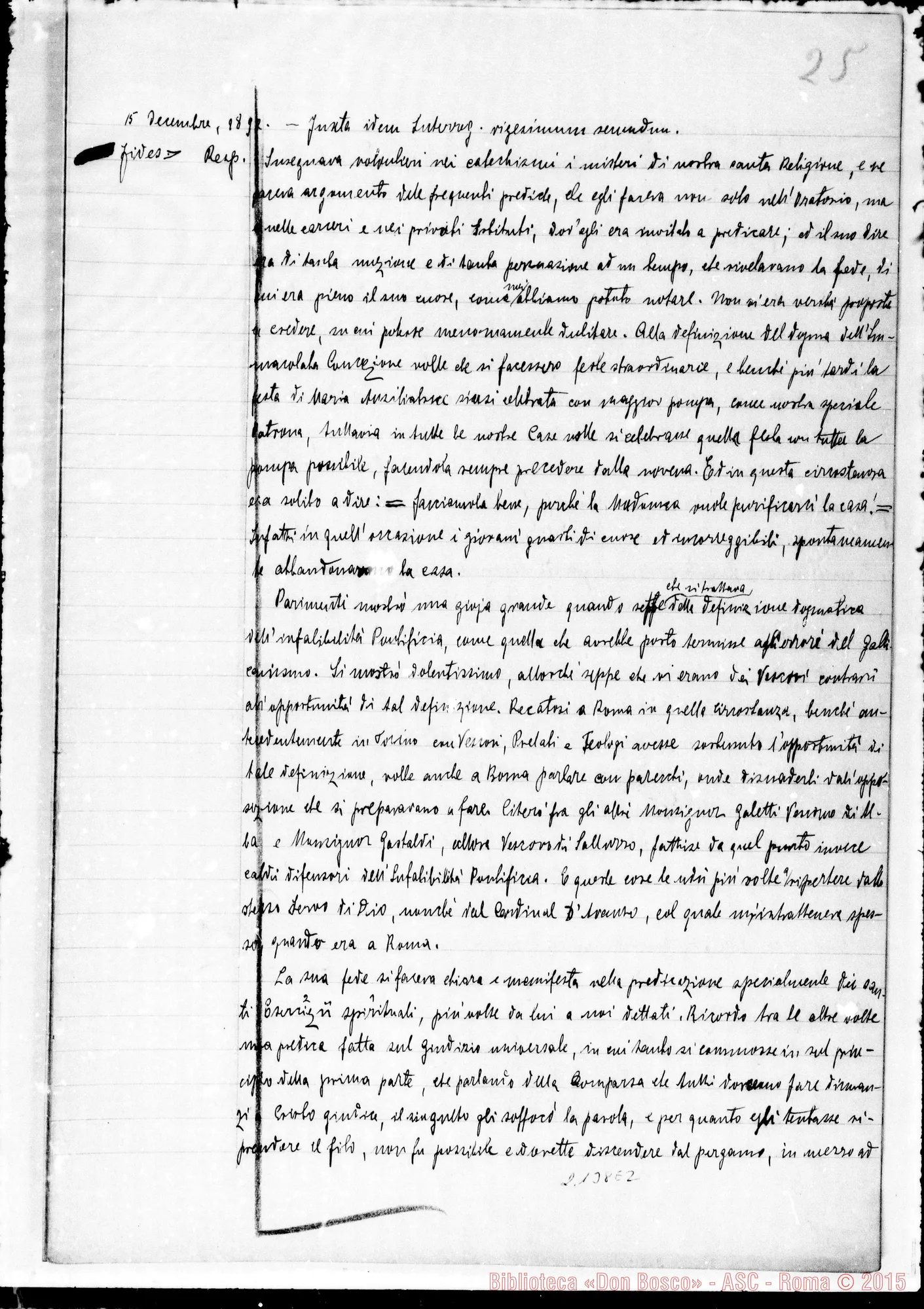 Fotogramma E 2 — D. Dalmazzo Francesco E Branda Giov.: Ms. Copia A