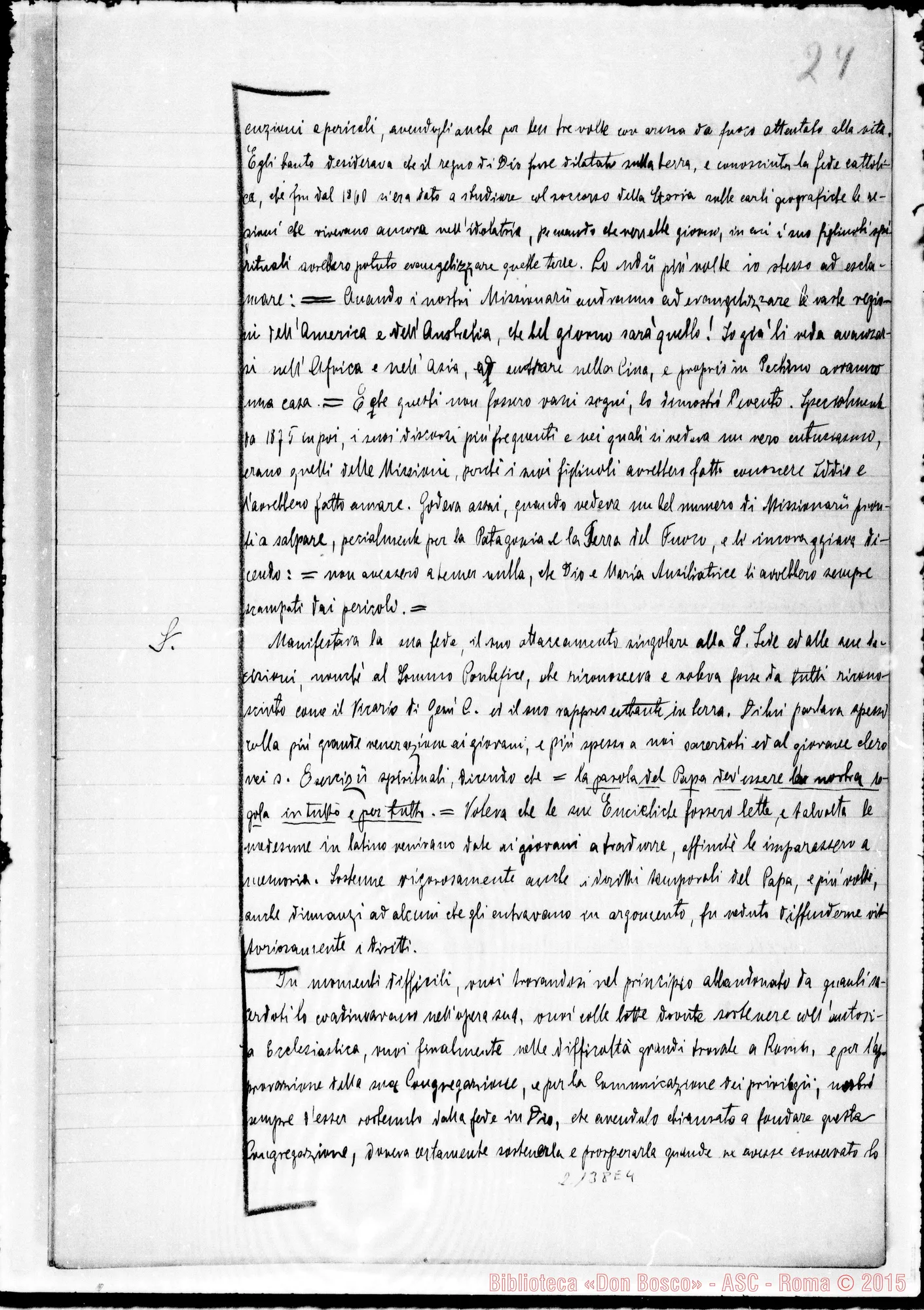 Fotogramma E 4 — D. Dalmazzo Francesco E Branda Giov.: Ms. Copia A
