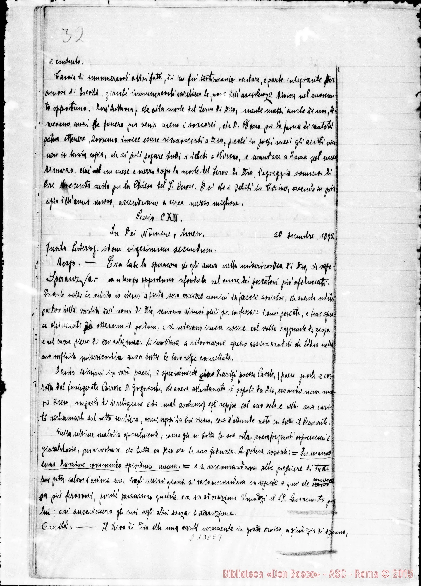 Fotogramma E 9 — D. Dalmazzo Francesco E Branda Giov.: Ms. Copia A