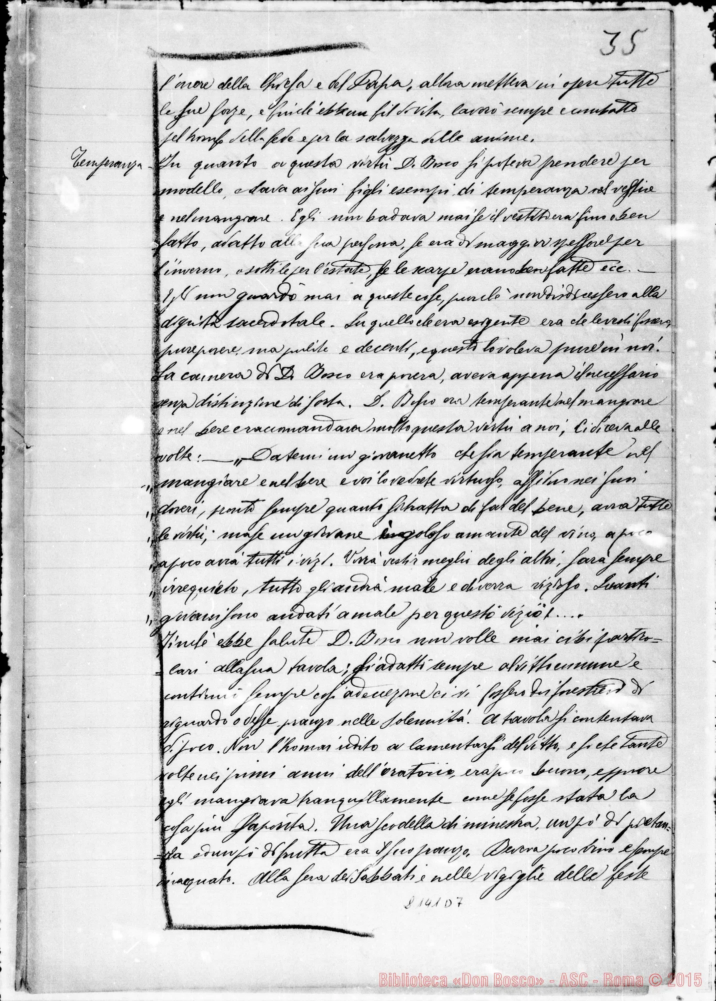 Fotogramma D 7 — D. Enria Pietro: Ms. Copia A