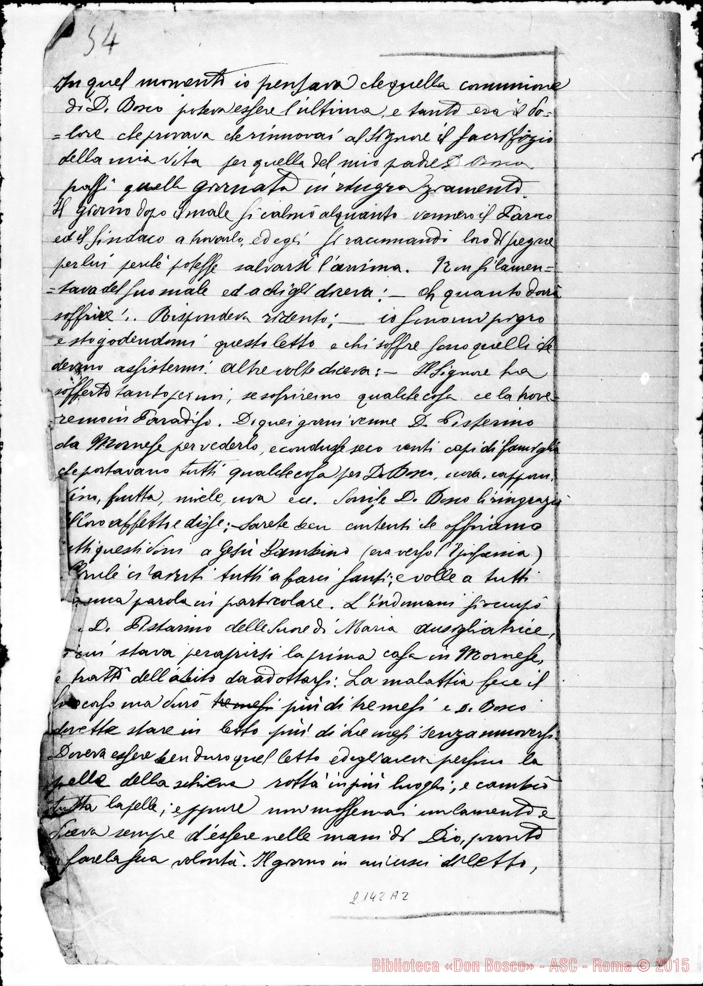 Fotogramma A 2 — D. Enria Pietro: Ms. Copia A