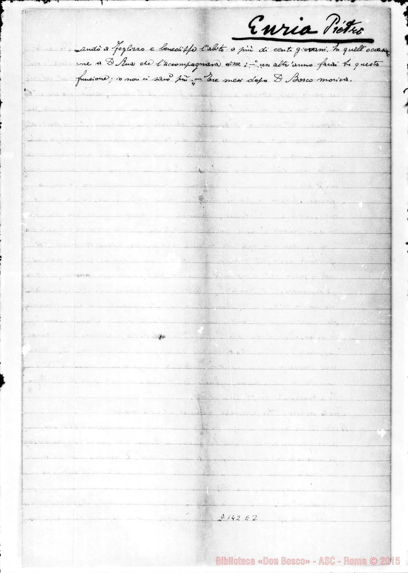 Fotogramma E 2 — Ms. Copia B