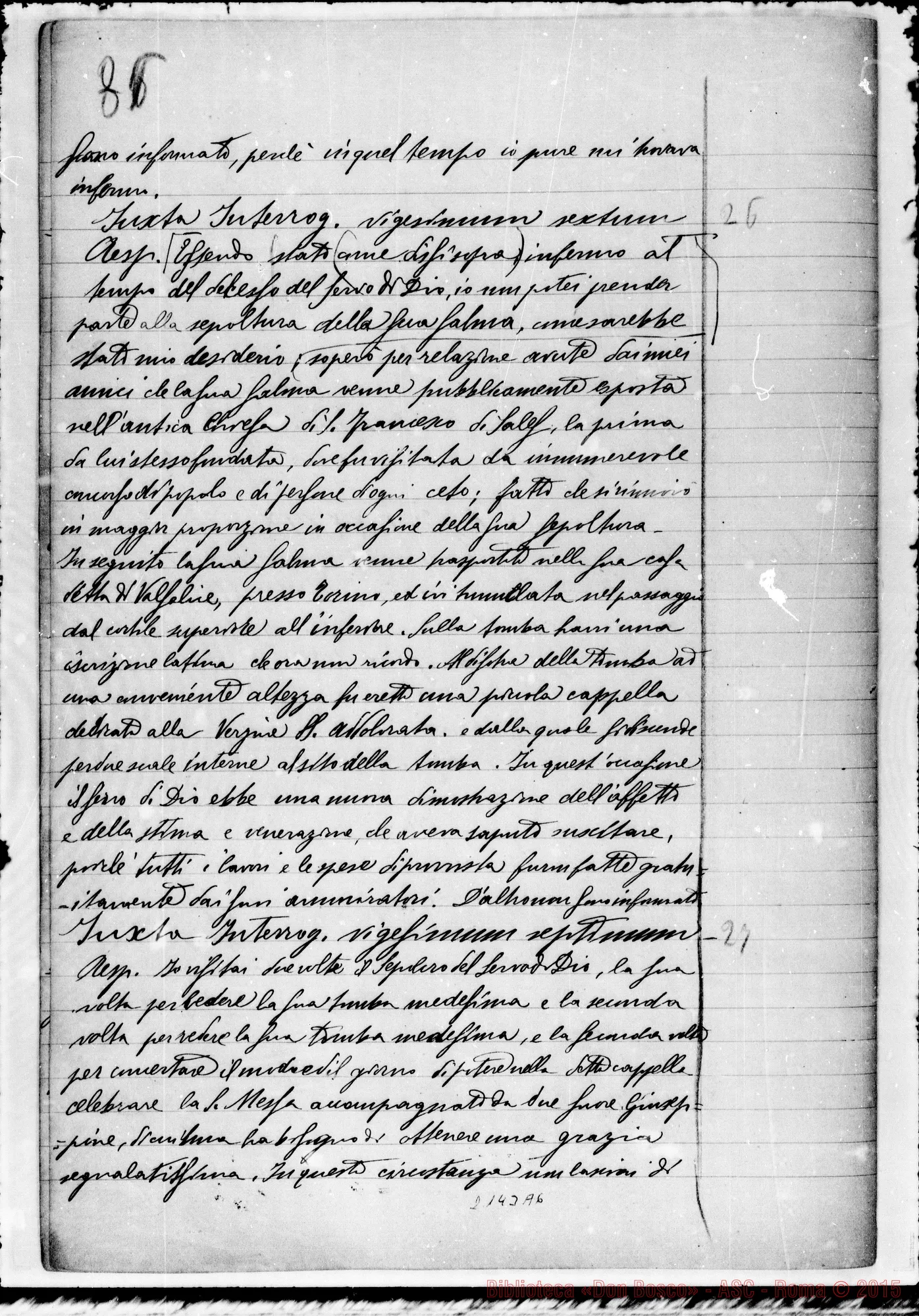 Fotogramma A 6 — D. Murialdo Leonardo: Ms. Copia A
