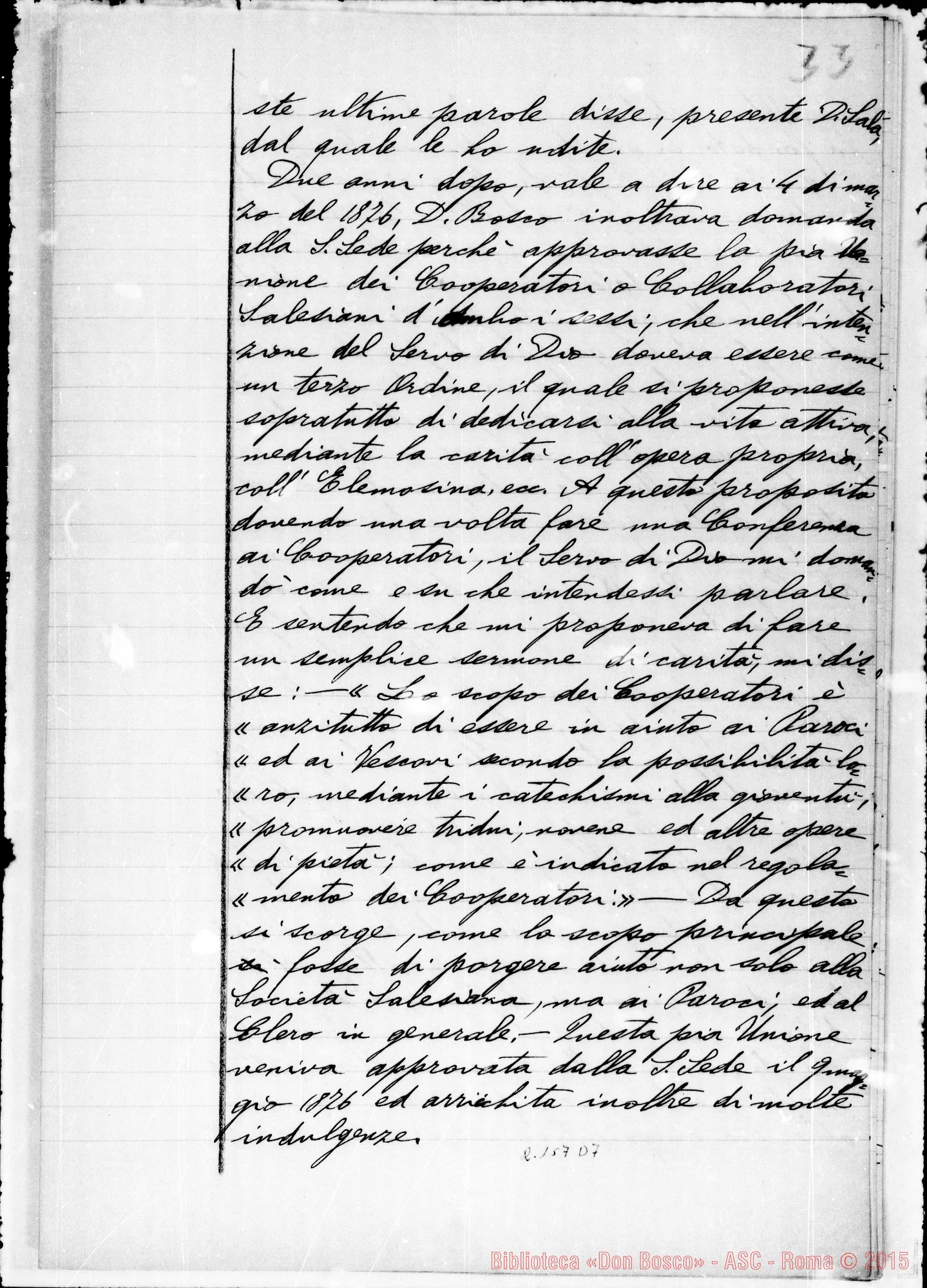 Fotogramma D 7 — D. Cerruti Francesco: Ms. Copia A