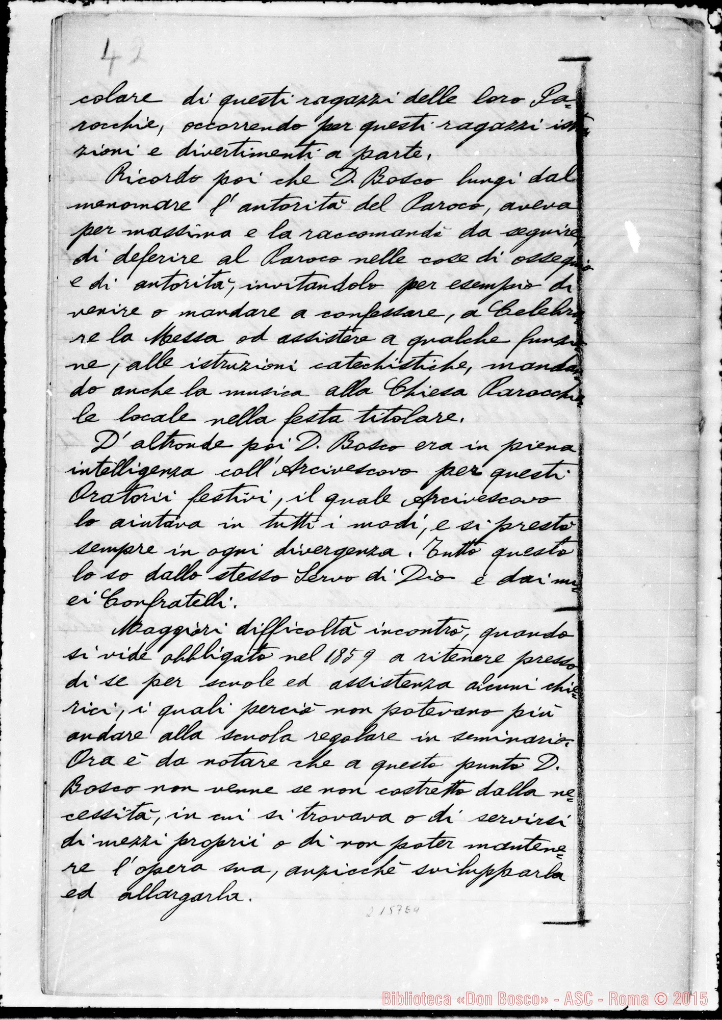 Fotogramma E 4 — D. Cerruti Francesco: Ms. Copia A