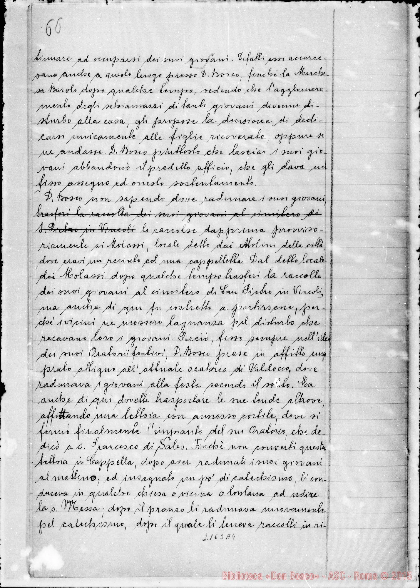 Fotogramma A 4 — D. Piano Giov. Batt., Rossi Giuseppe: Ms. Copia A