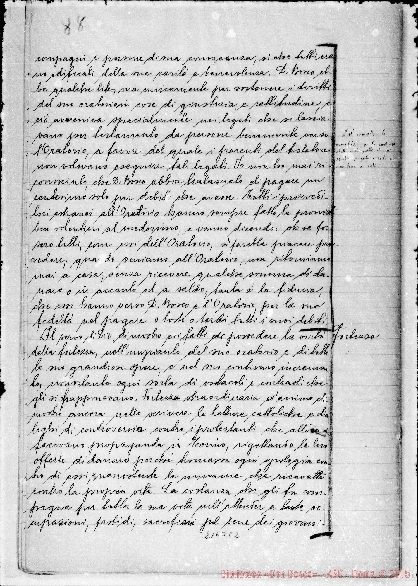 Fotogramma C 2 — D. Piano Giov. Batt., Rossi Giuseppe: Ms. Copia A
