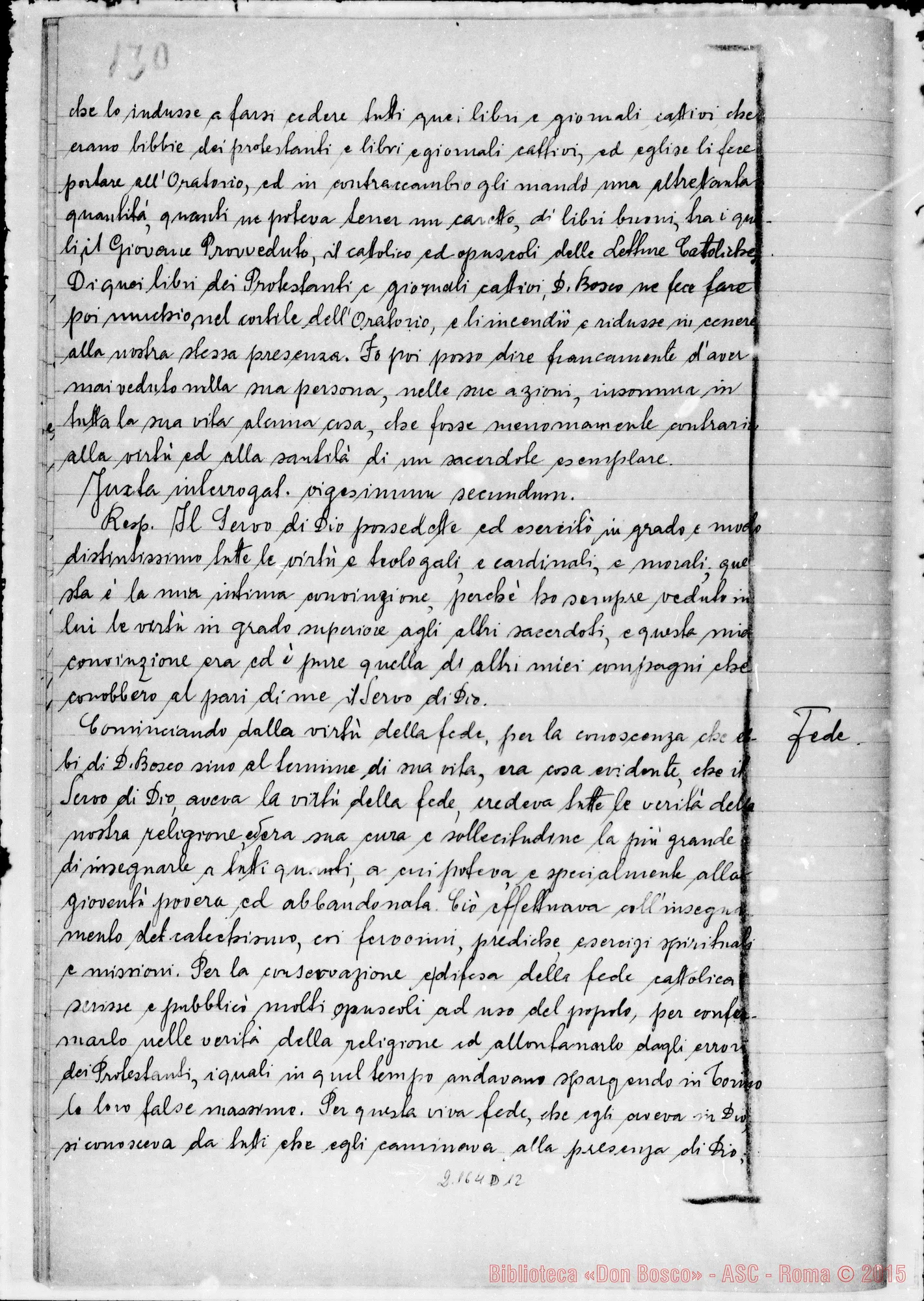 Fotogramma D 12 — D. Villa Giovanni: Ms. Copia A
