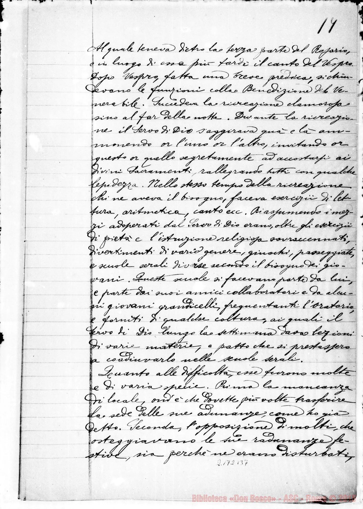 Fotogramma B 7 — D. Pisceta Luigi: Ms. Copia A