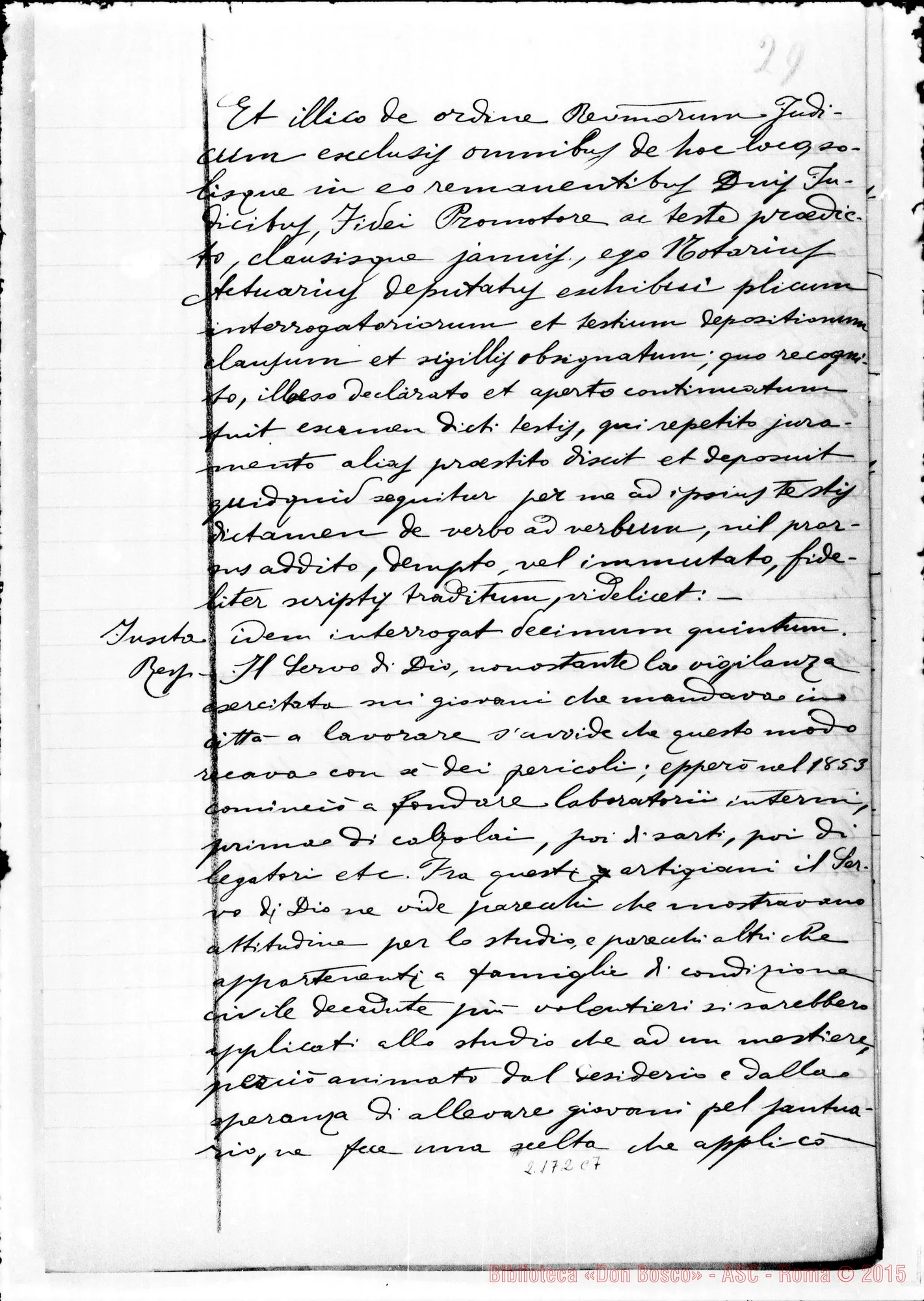 Fotogramma C 7 — D. Pisceta Luigi: Ms. Copia A