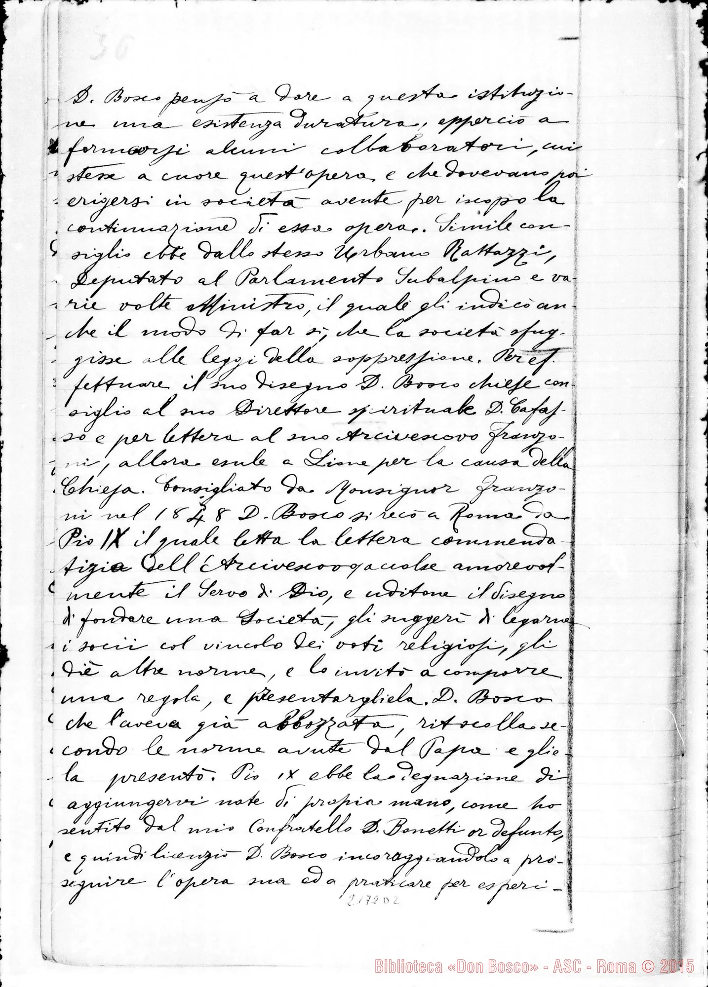 Fotogramma D 2 — D. Pisceta Luigi: Ms. Copia A