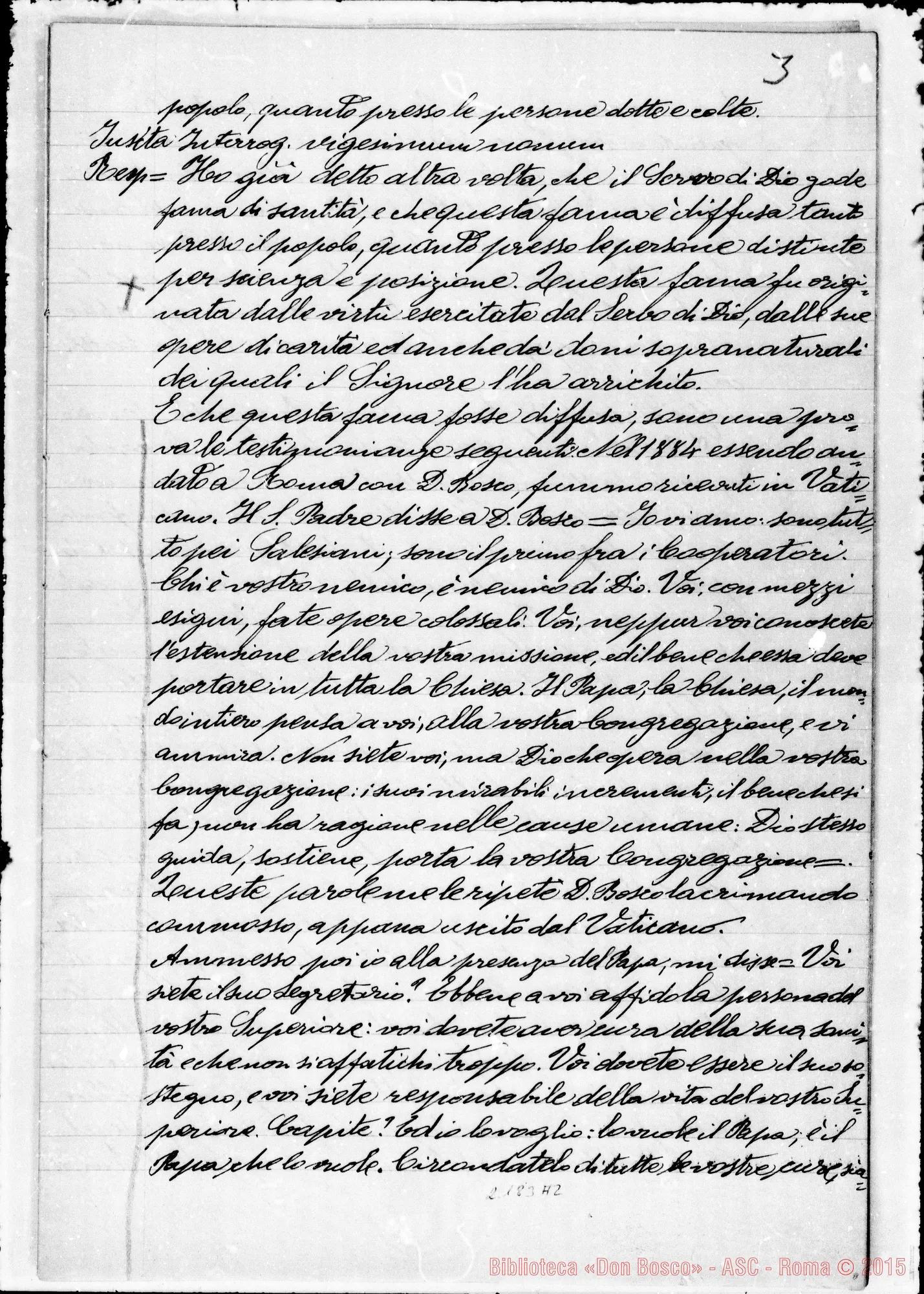 Fotogramma A 2 — D. Lemoyne Giov. Battista: Ms. Copia A