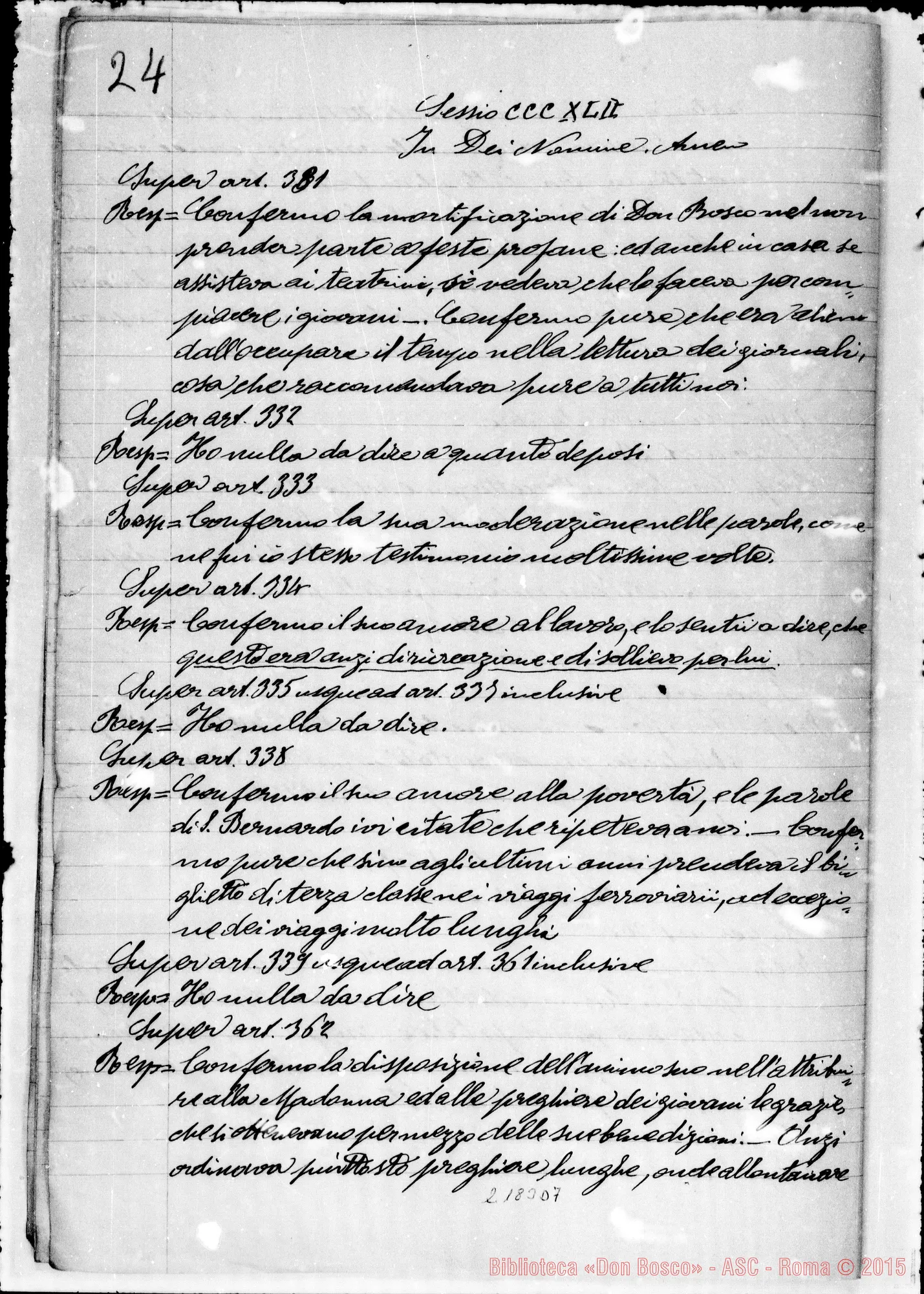 Fotogramma D 7 — D. Lemoyne Giov. Battista: Ms. Copia A