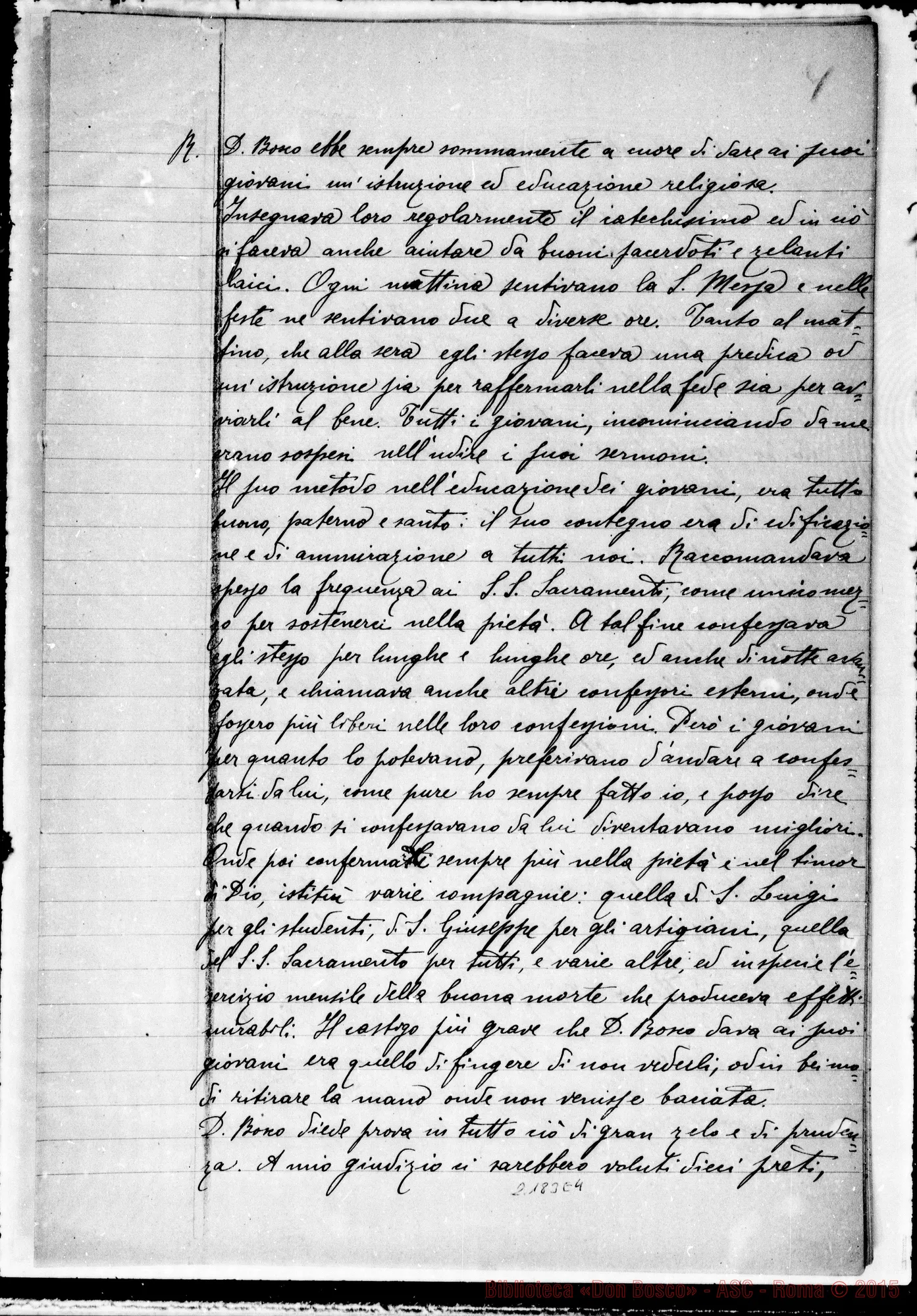Fotogramma E 4 — D. Bisio Giovanni: Ms. Copia A