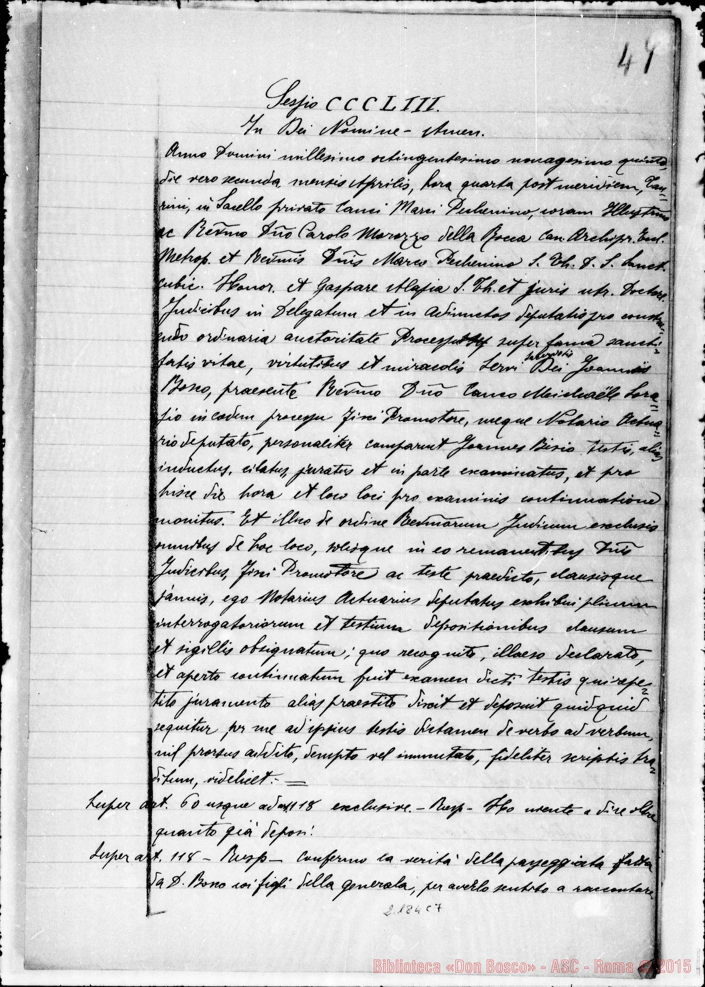 Fotogramma C 7 — D. Bisio Giovanni: Ms. Copia A