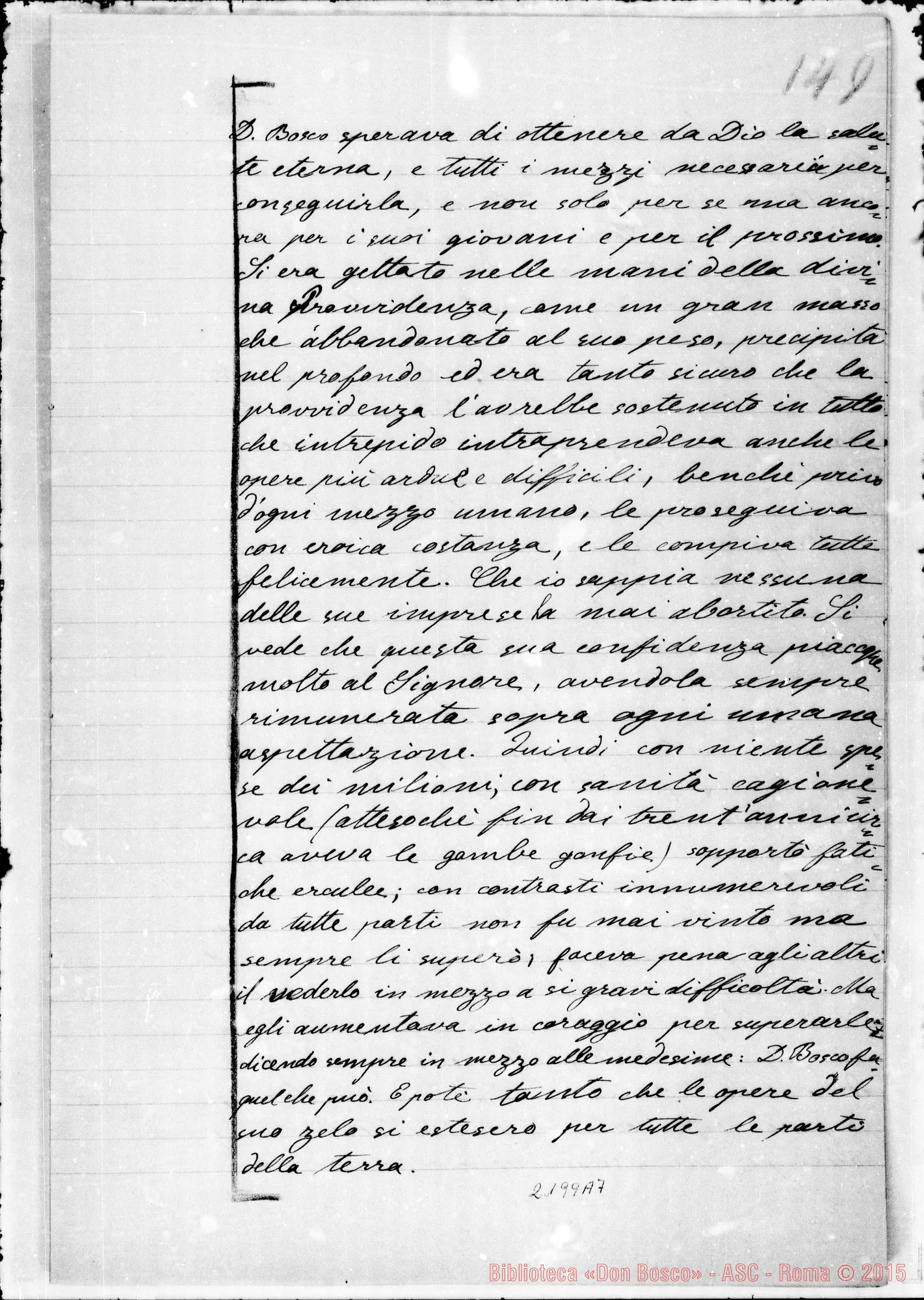 Fotogramma A 7 — D. Turchi Giov. E D. Savio Ascanio: Ms. Copia A