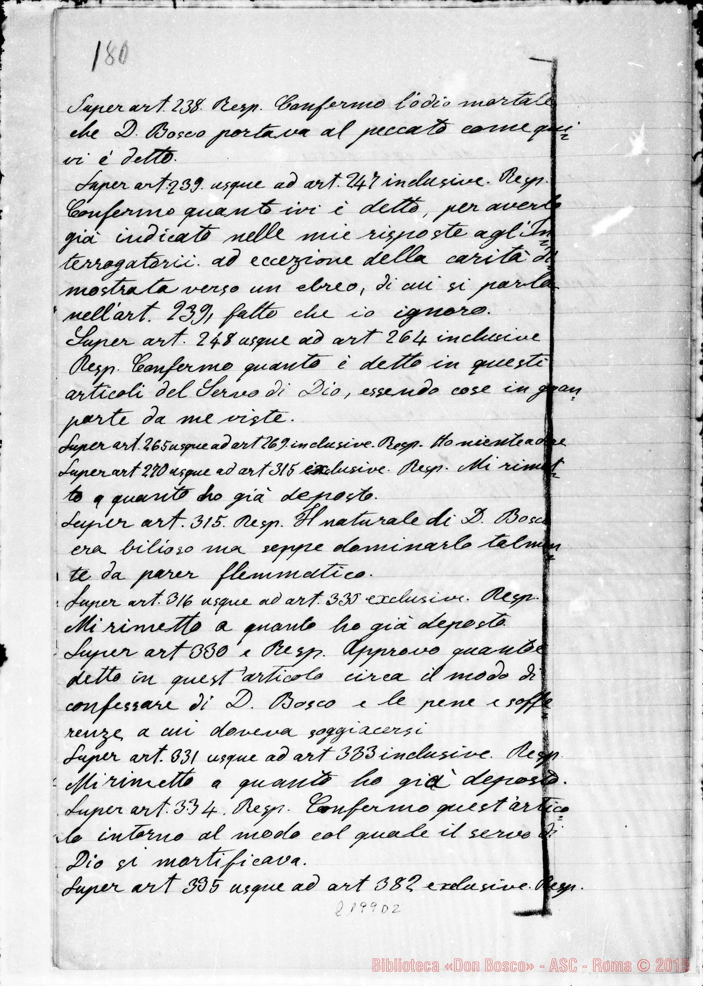 Fotogramma D 2 — D. Turchi Giov. E D. Savio Ascanio: Ms. Copia A