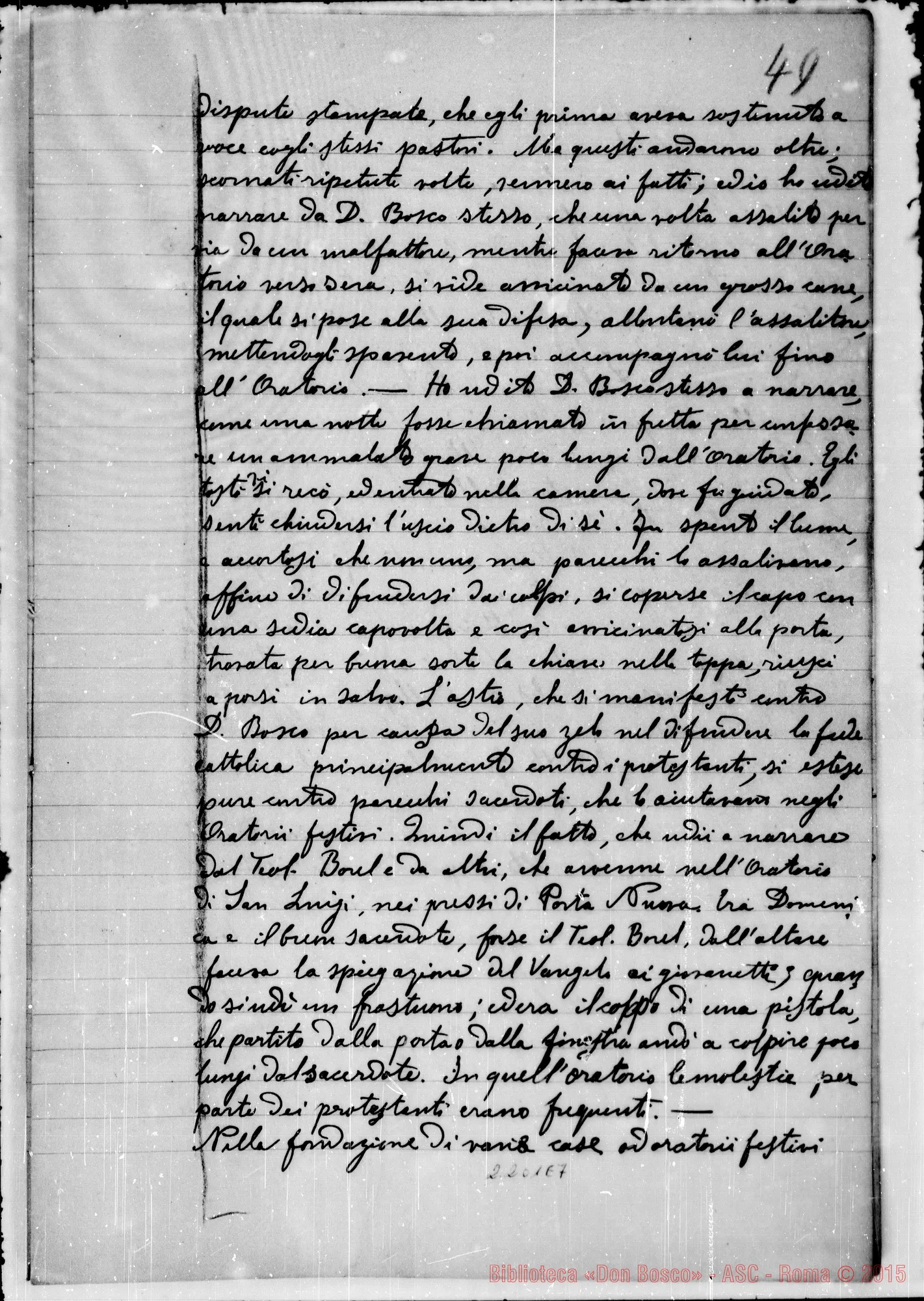 Fotogramma E 7 — D. Anfossi Giov. Batt.: Ms. Copia A