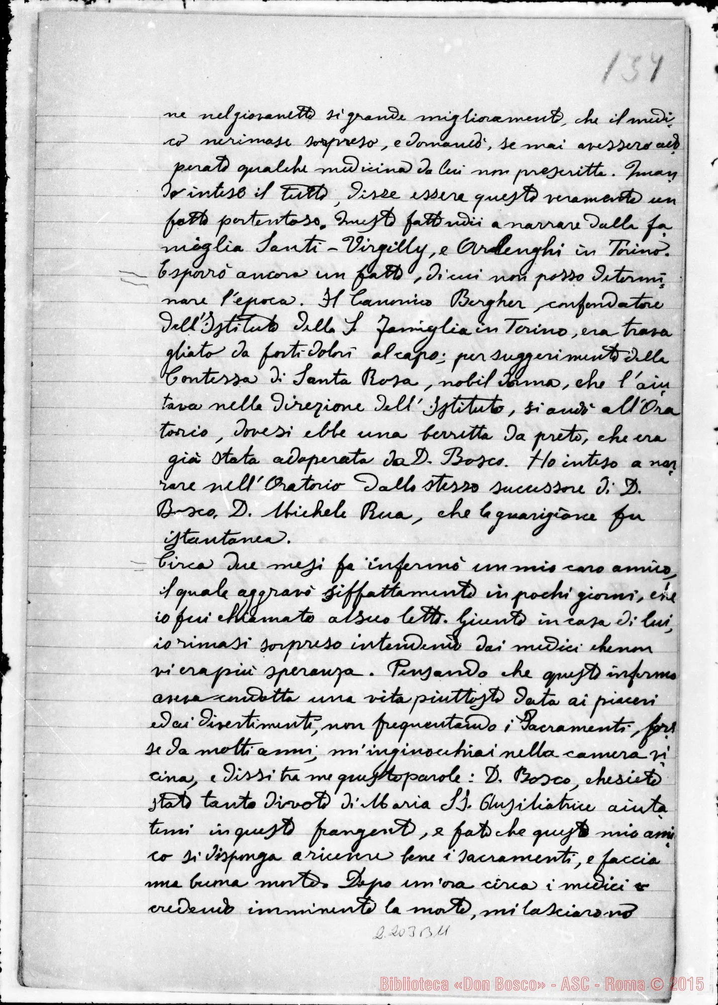 Fotogramma B 11 — D. Anfossi Giov. Batt.: Ms. Copia A