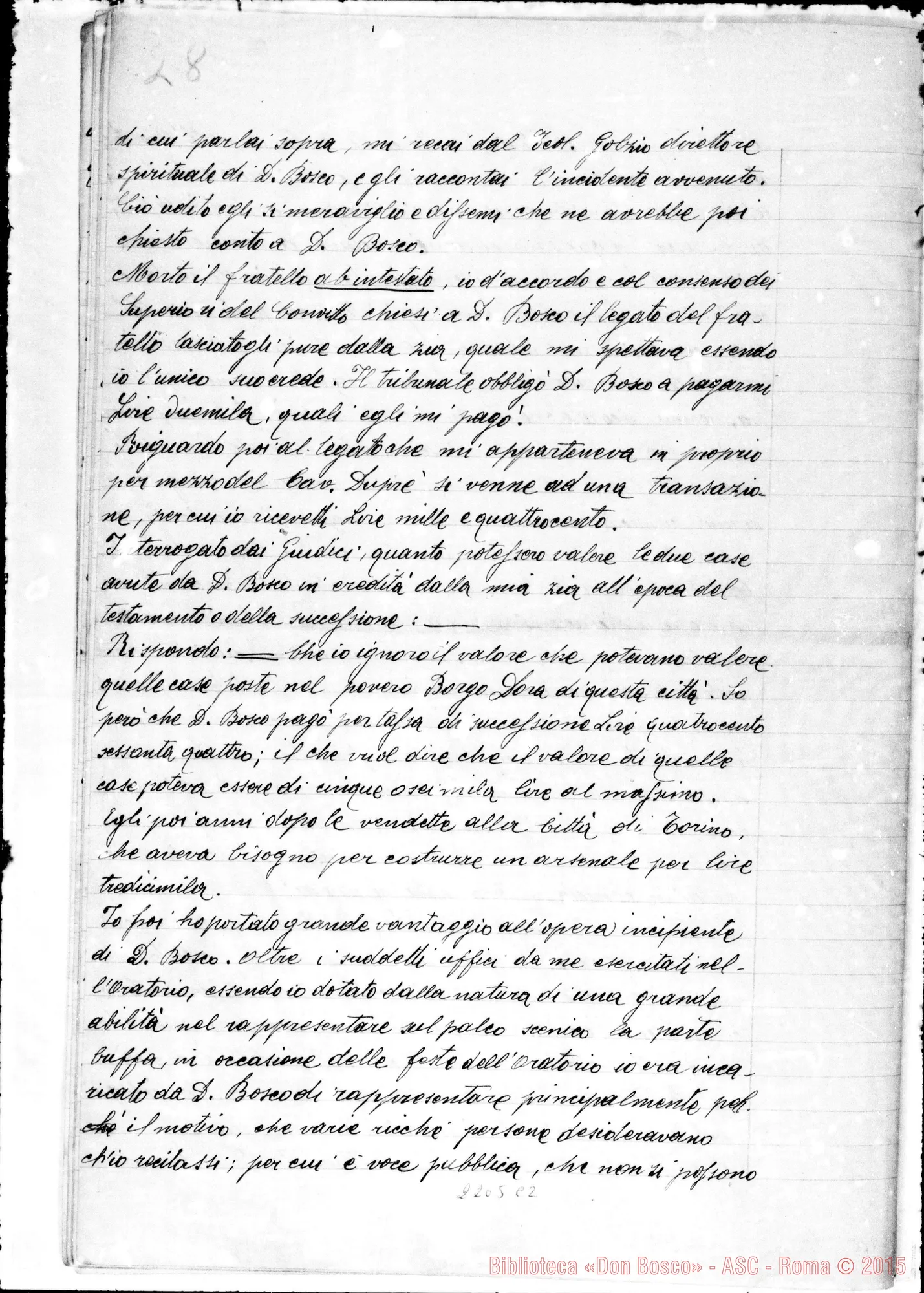 Fotogramma C 2 — D. Bongioanni Domenico: Ms. Copia A
