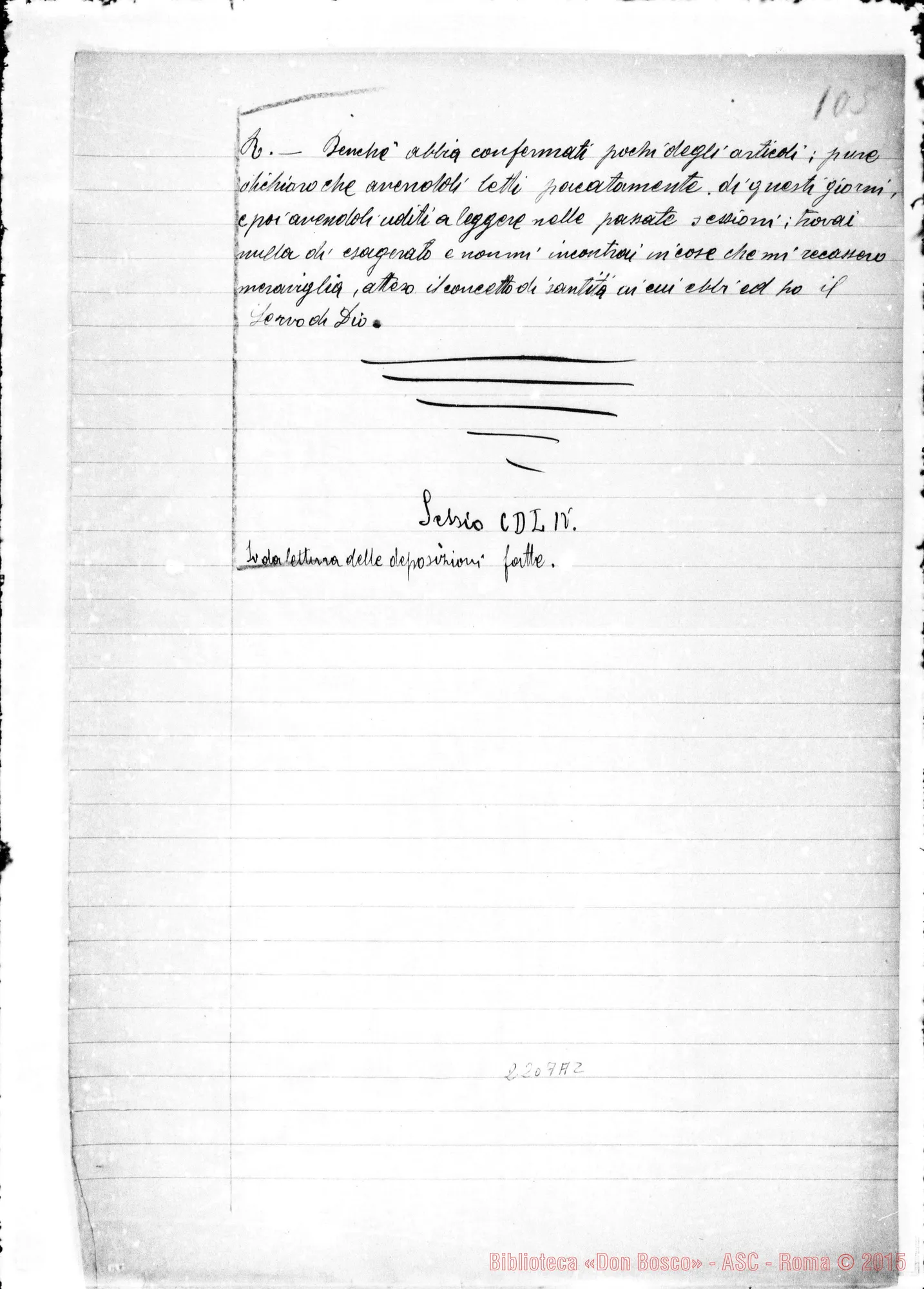 Fotogramma A 2 — D. Corno Giuseppe, D. Berrone Antonio: Ms. Copia A