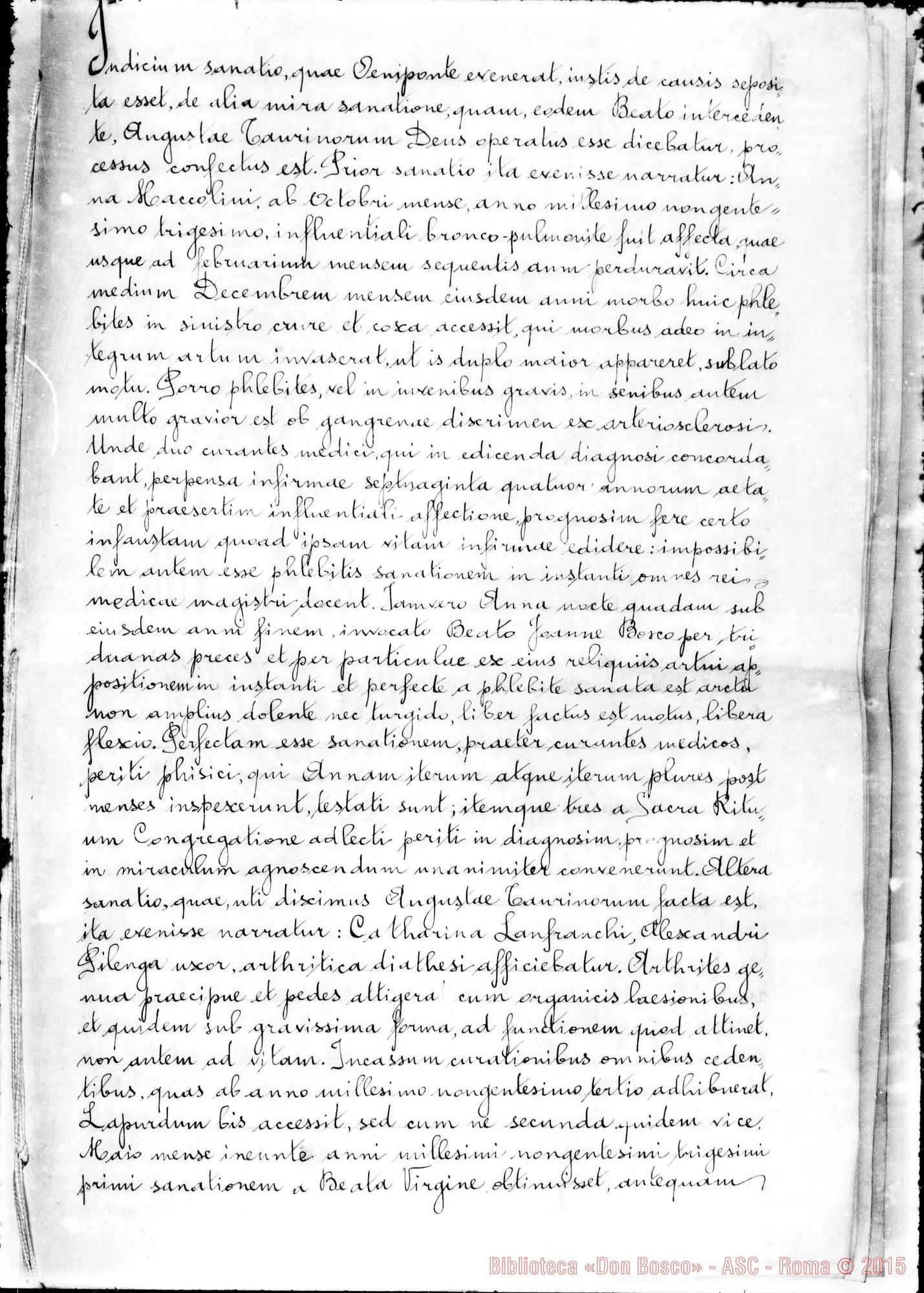 Fotogramma D 4 — Lettera Decretale in pergamena