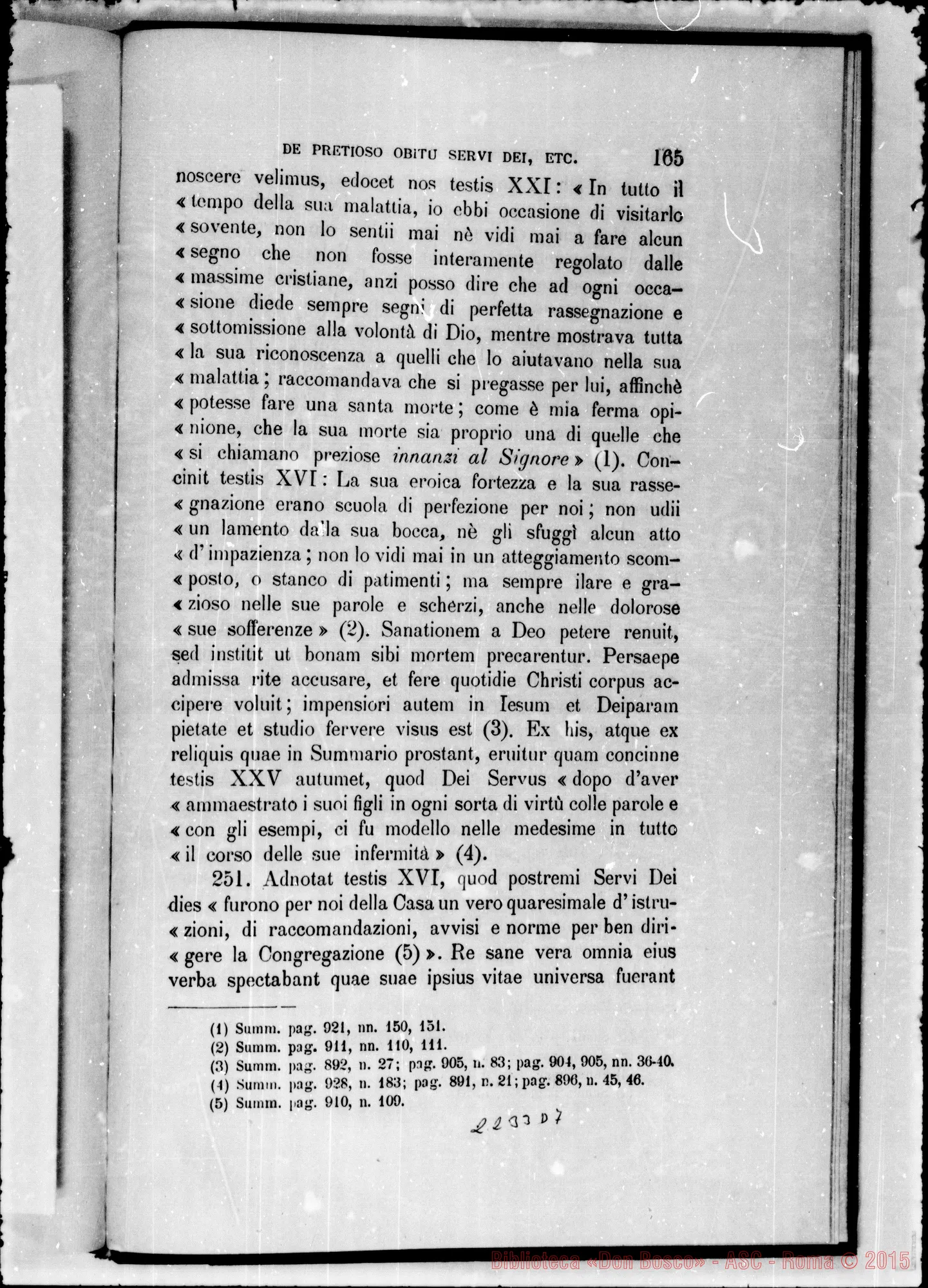 Fotogramma D 7 — Informatio