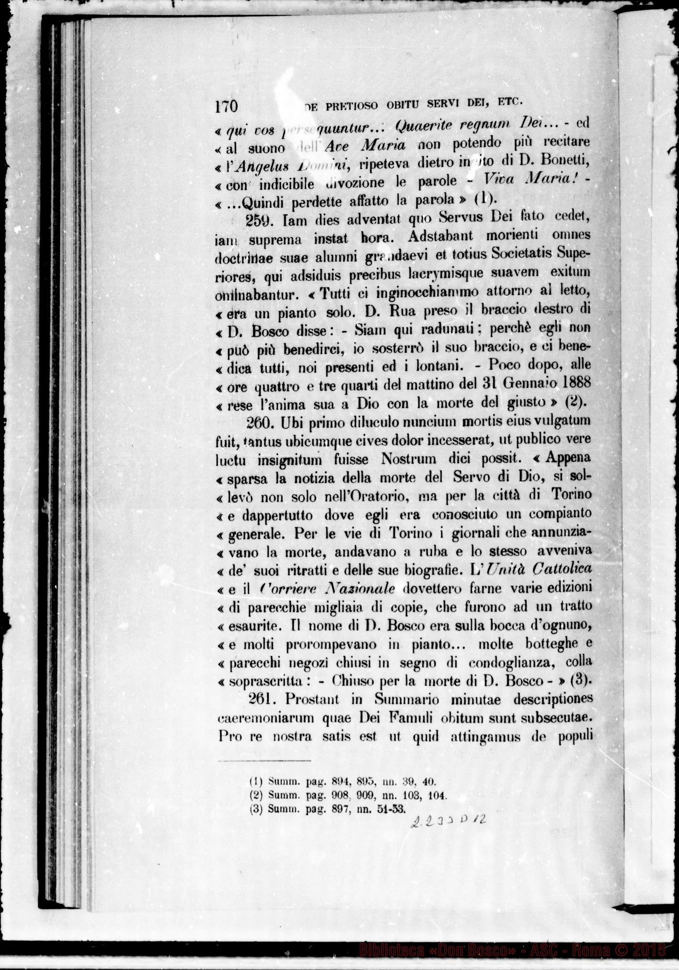 Fotogramma D 12 — Informatio