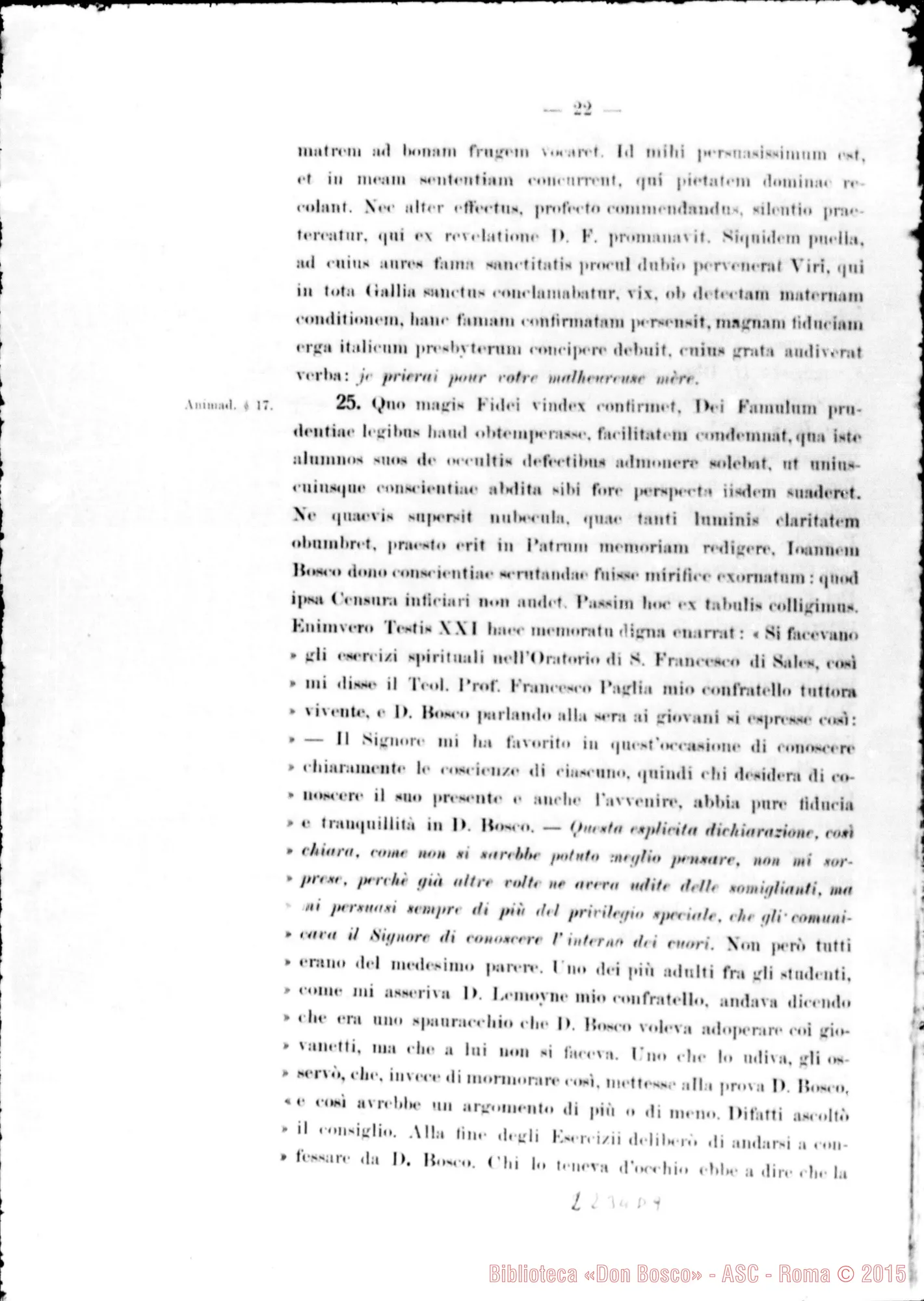 Fotogramma D 9 — Responsio