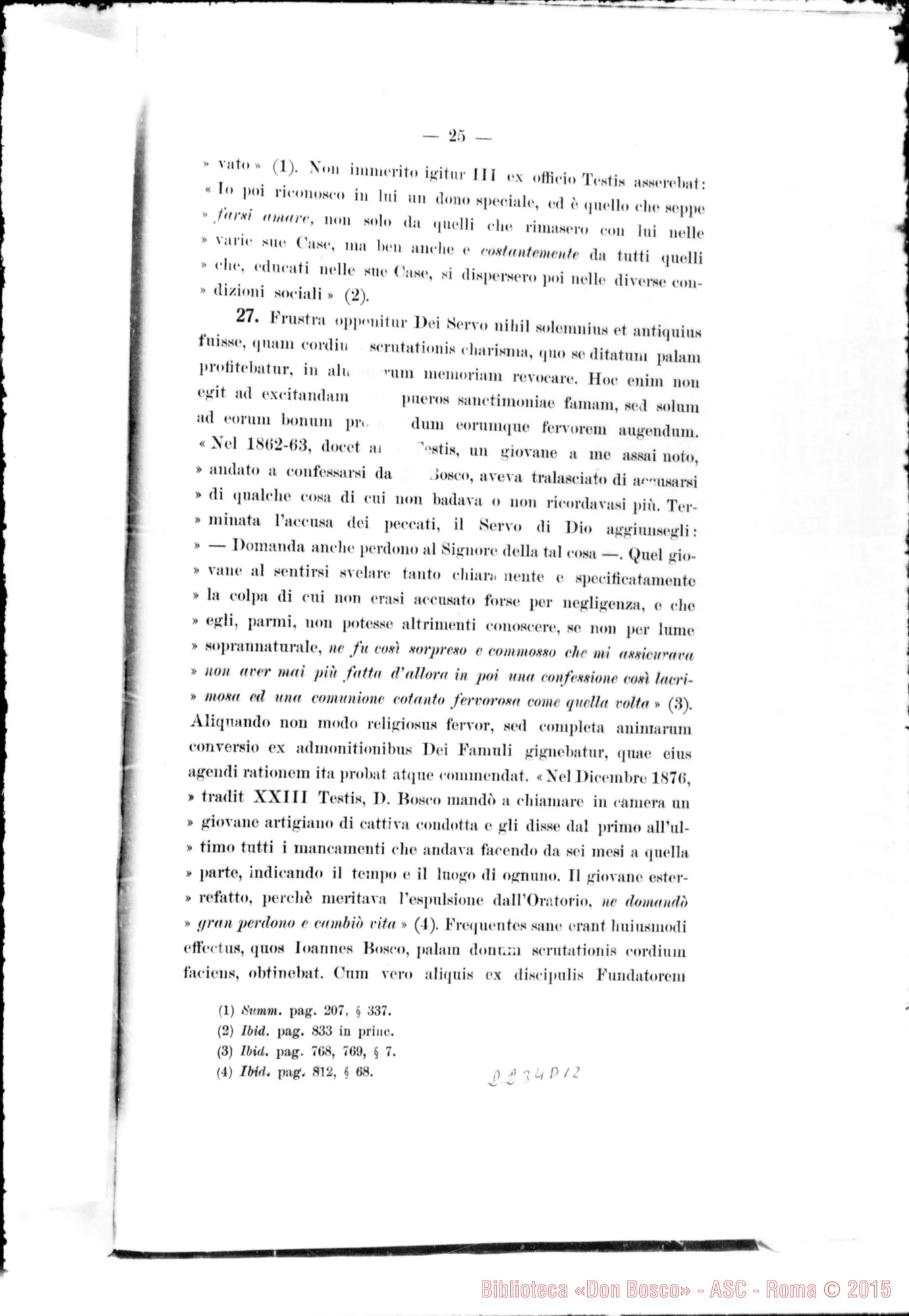 Fotogramma D 12 — Responsio