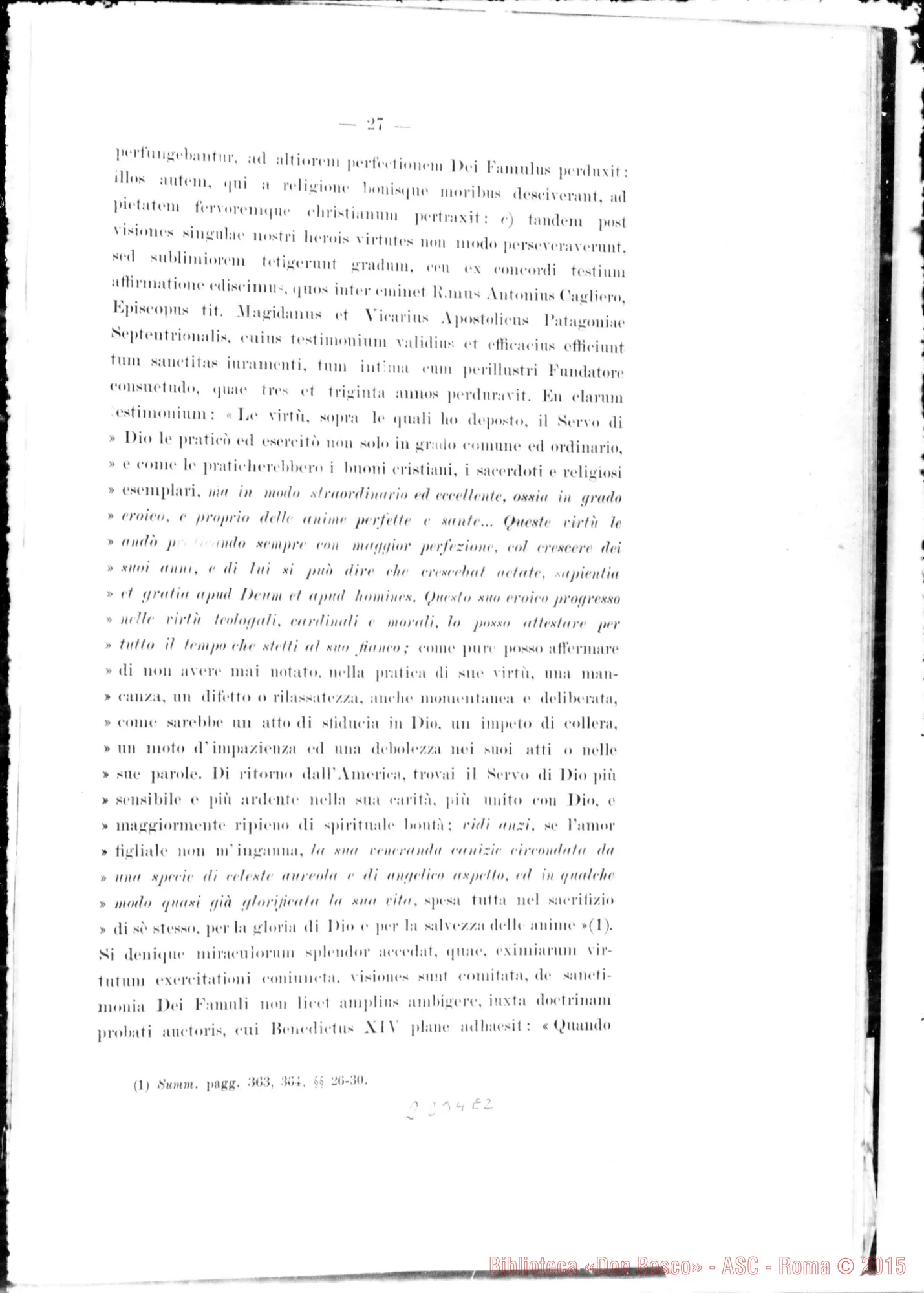Fotogramma E 2 — Responsio