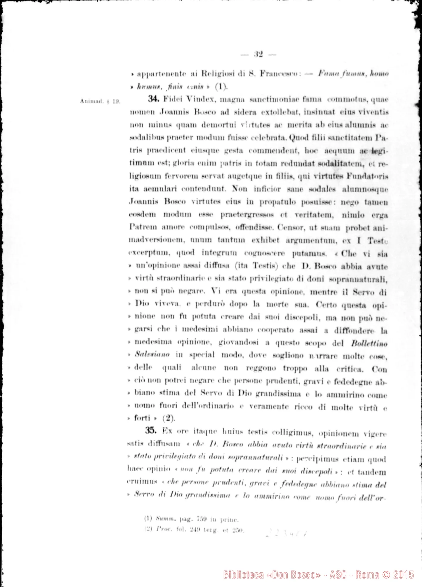 Fotogramma E 7 — Responsio