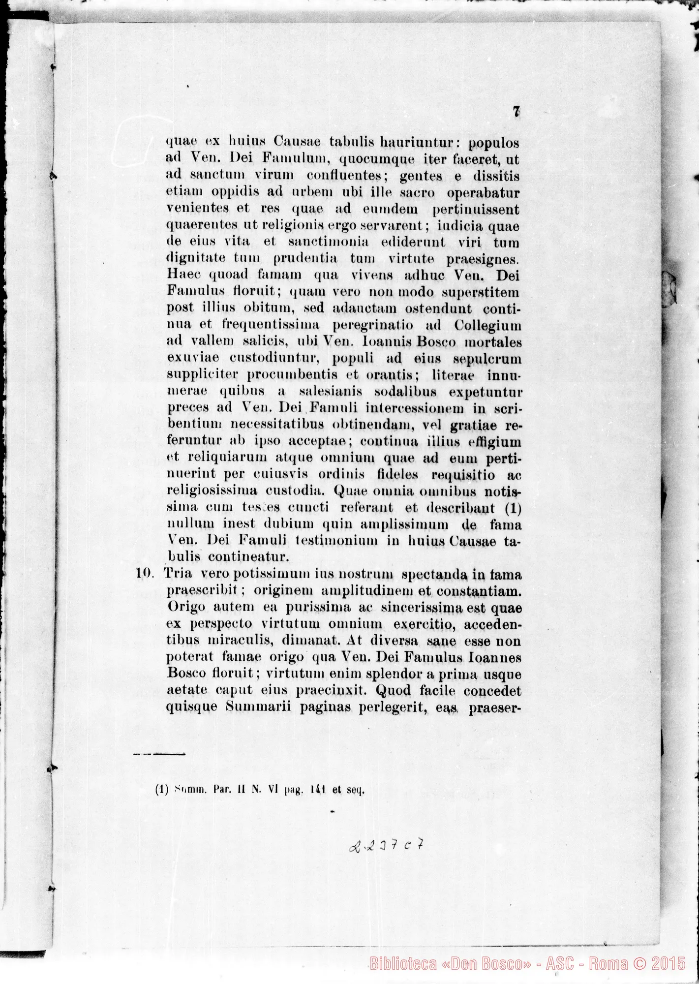 Fotogramma C 7 — Informatio