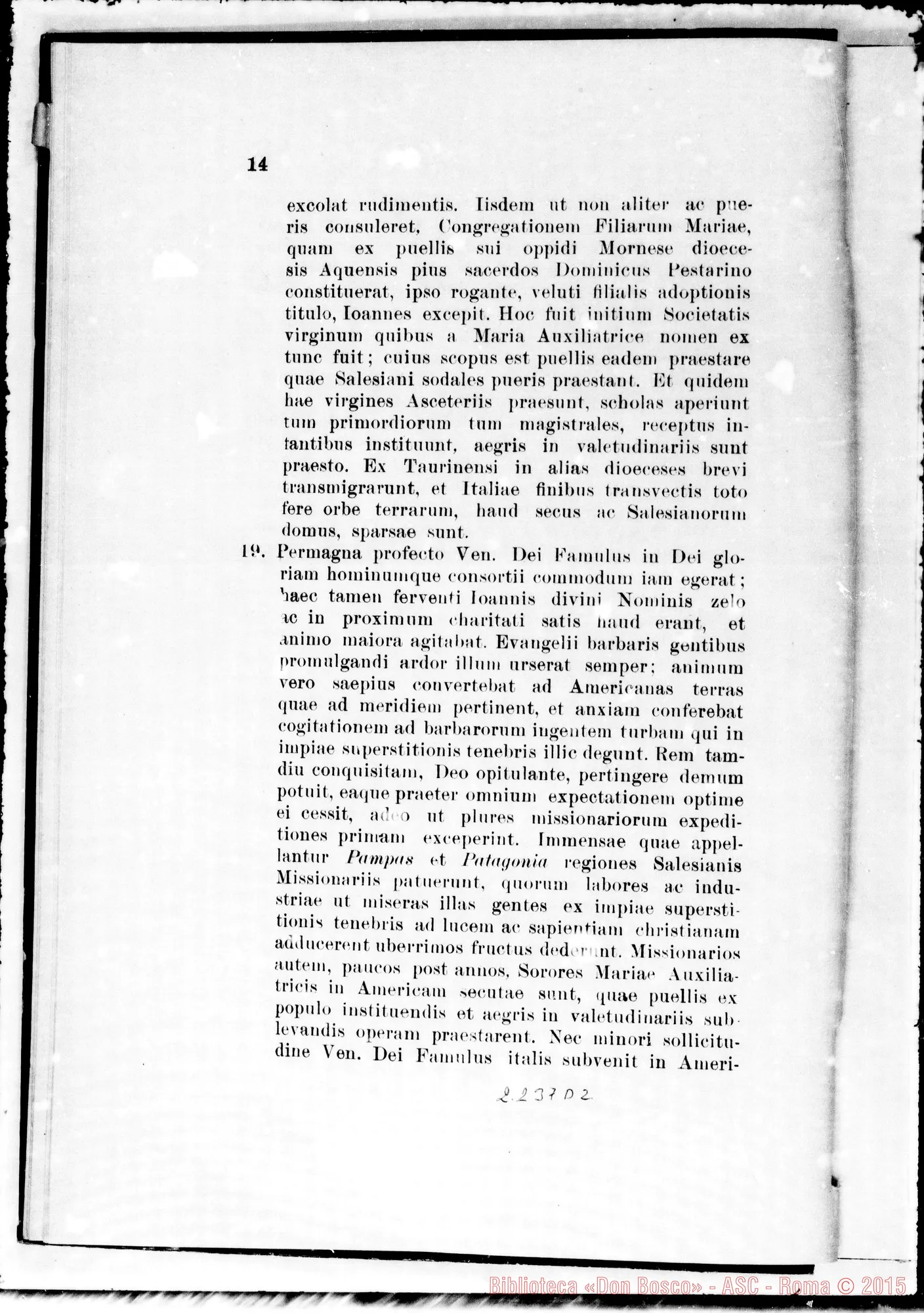 Fotogramma D 2 — Informatio