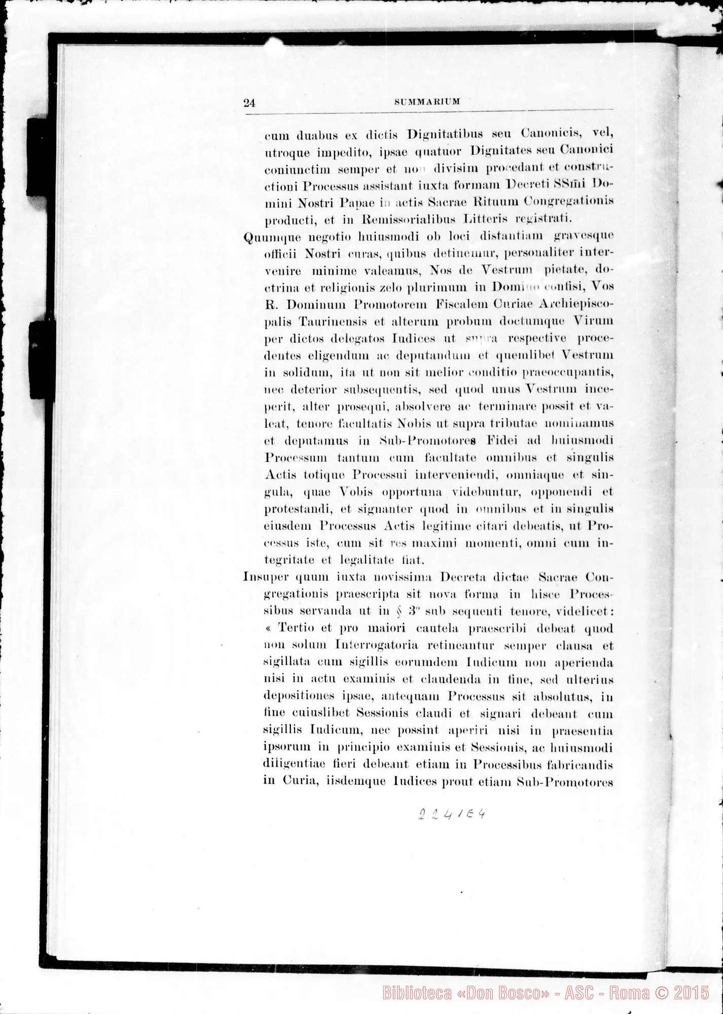 Fotogramma E 4 — Summarium
