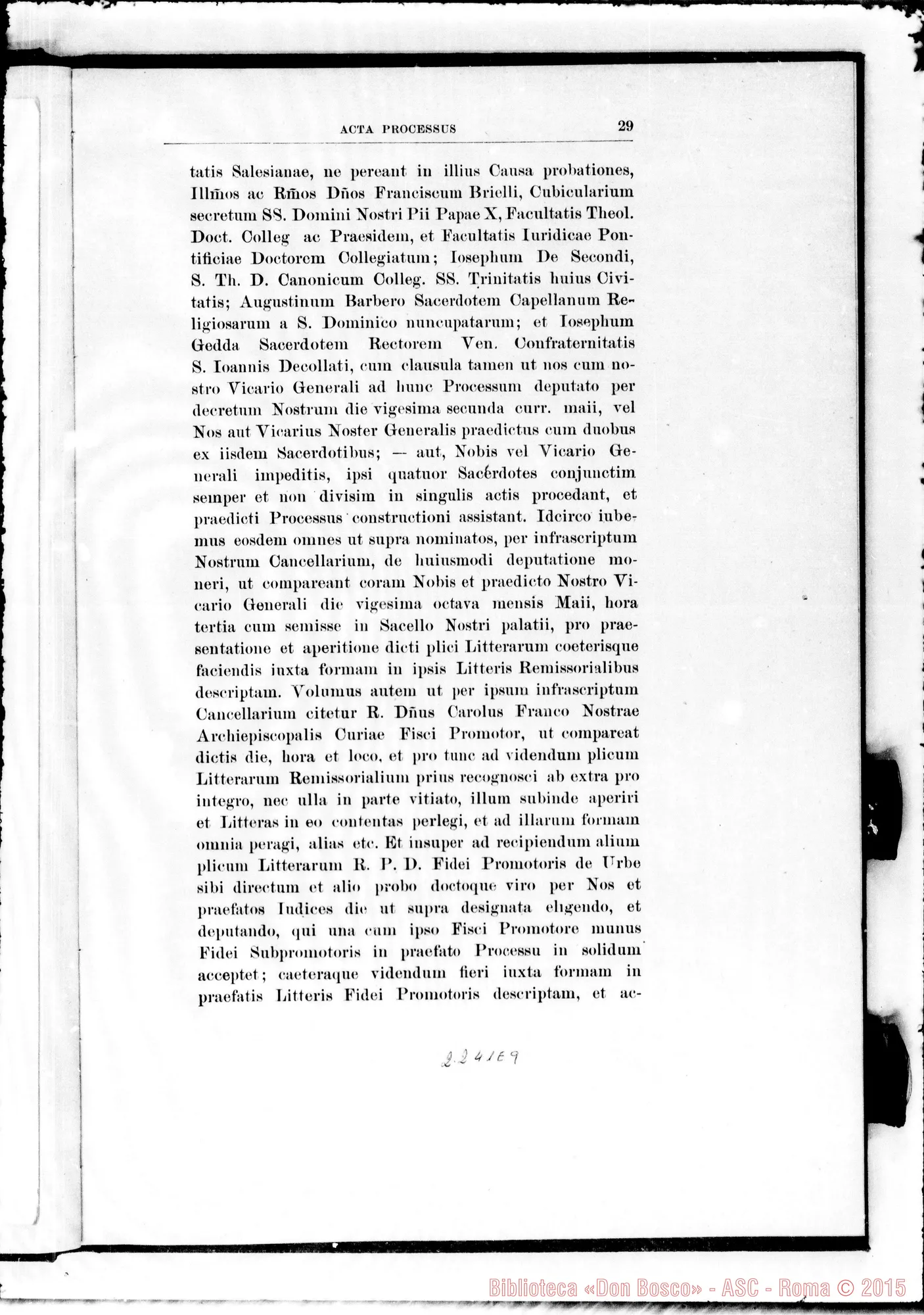 Fotogramma E 9 — Summarium