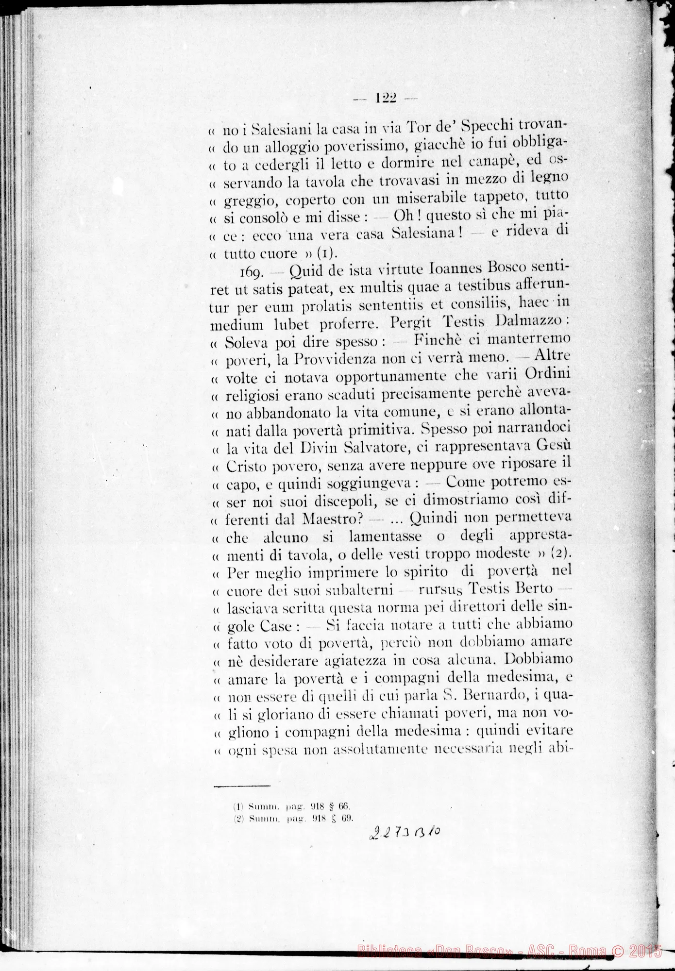 Fotogramma B 10 — Pars Secunda: Informatio