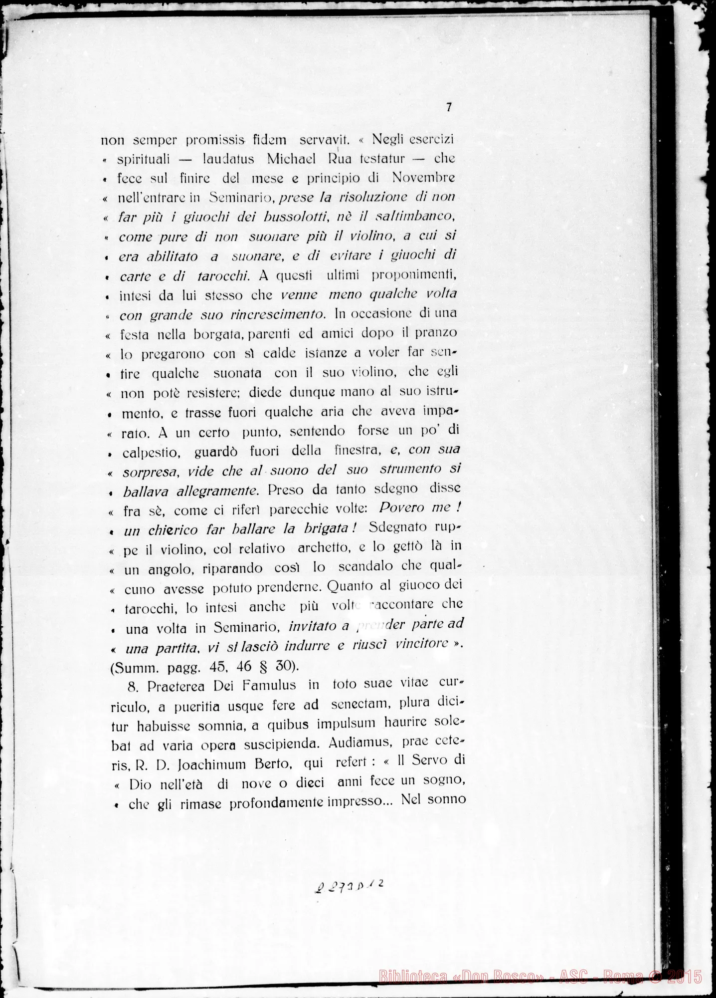 Fotogramma D 12 — Animadversiones